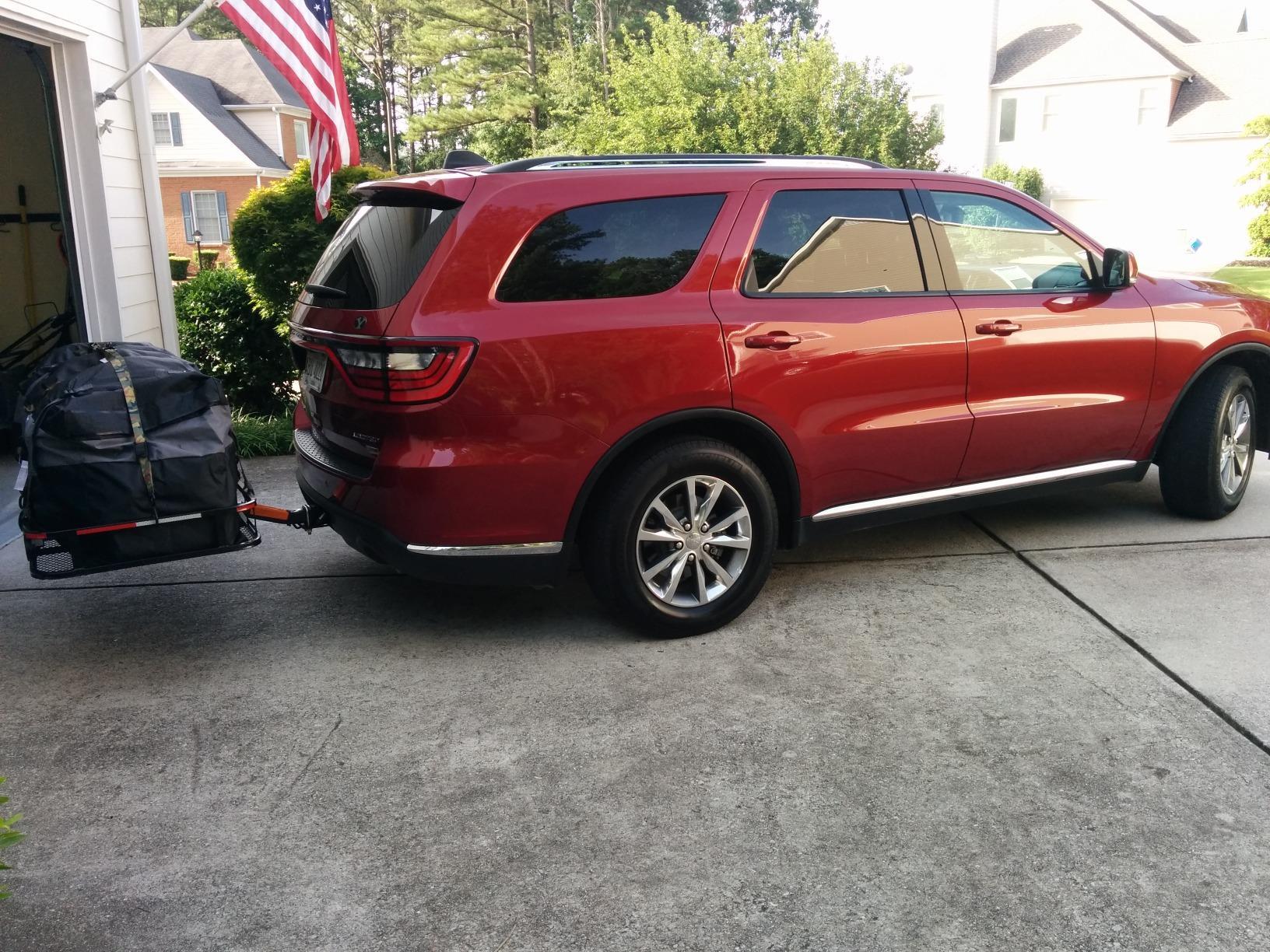 REESE Explore 63153 Rambler Hitch Mount Cargo Carrier, 60 X 24 Inches, Fits 2 Inch Receivers, 500 lbs. Capacity customer photo 2