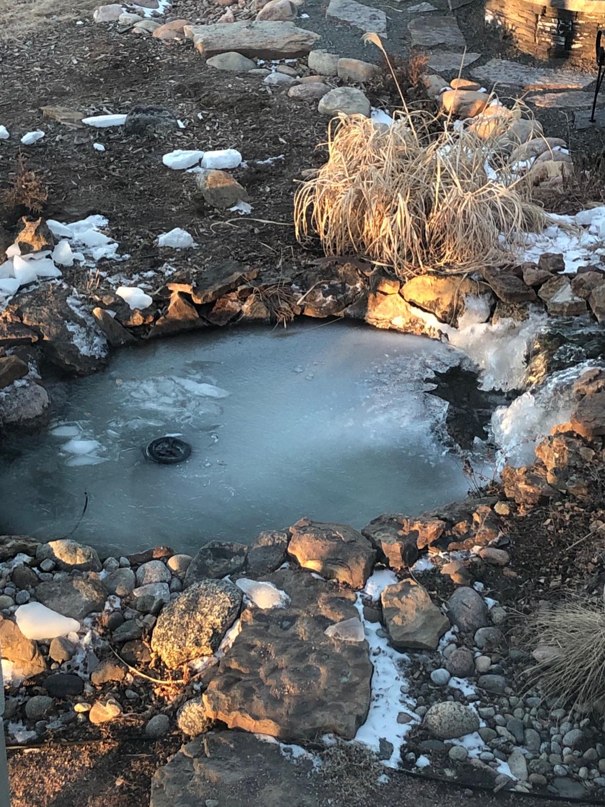 K&H Pet Products Pond Heater for Outdoor Ponds with Fish, Deluxe Thermo-Pond Perfect Climate Deicer, Winter Oxygen Exchange for Live Fish, Thermostatically Controlled, Safety Listed - 7in 250W customer photo 2