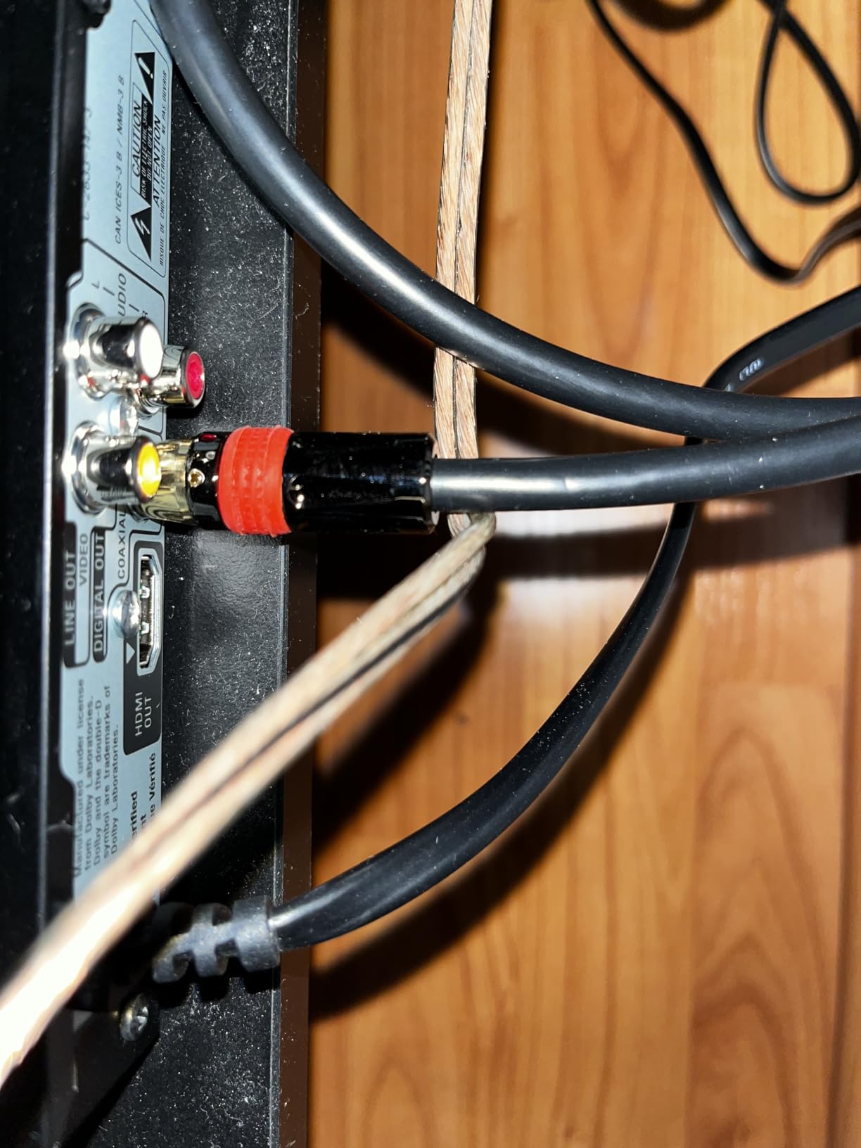 Monoprice 102681 3-Feet RG6 RCA CL2 Rated Digital Coaxial Audio Cable Black customer photo 1