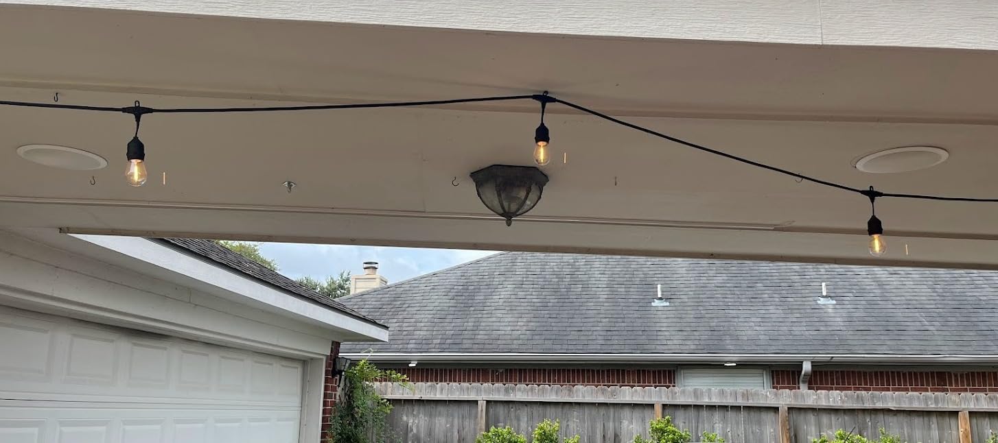 OSD Audio Weatherproof in-Ceiling Audio Speaker Pair - Indoor/Outdoor Stereo - ICE800WRS customer photo 1