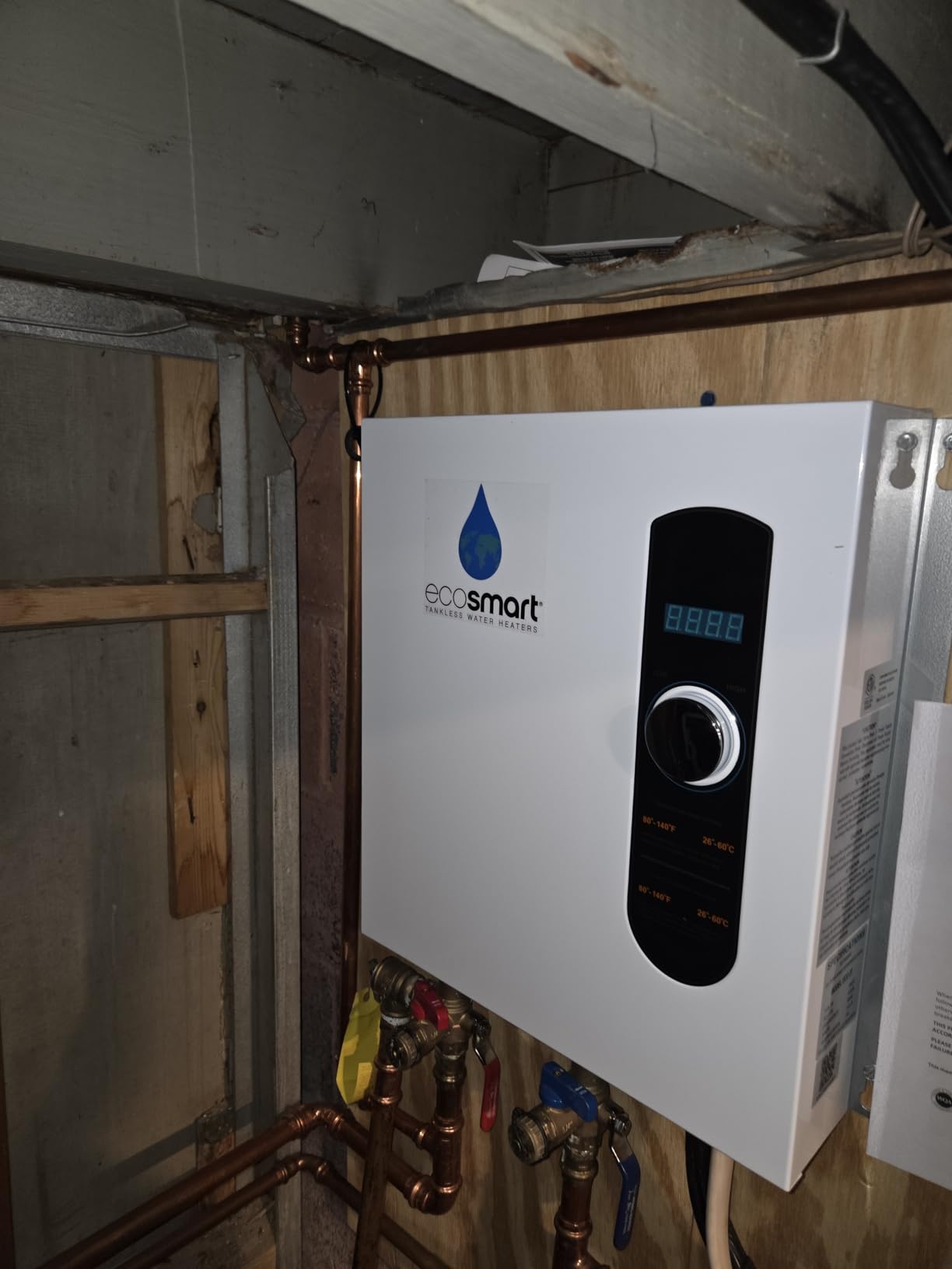EcoSmart ECO 27 Tankless Water Heater, Electric, 27-kW - Whole House On-Demand Hot Water customer photo 2