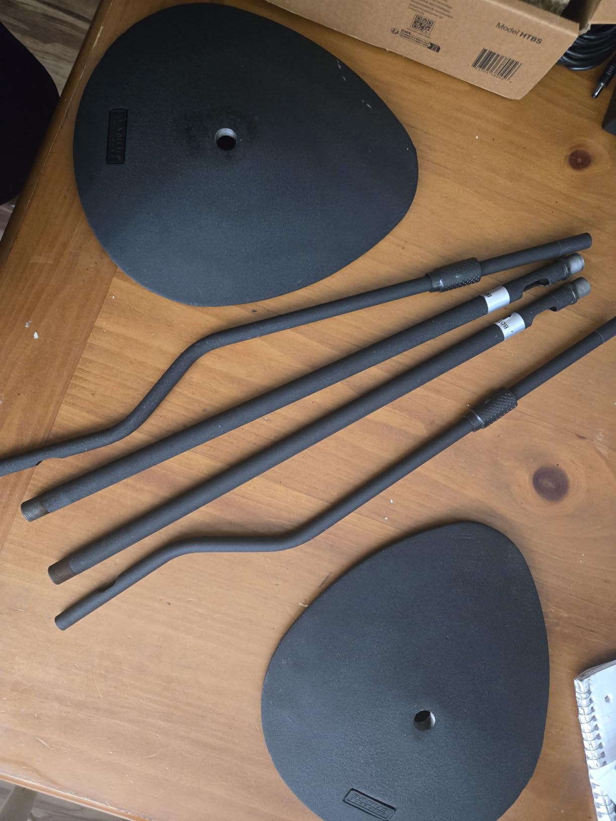 SANUS Speaker Stands Pair for Satellite & Bookshelf Speakers up to 3.5lbs - 10