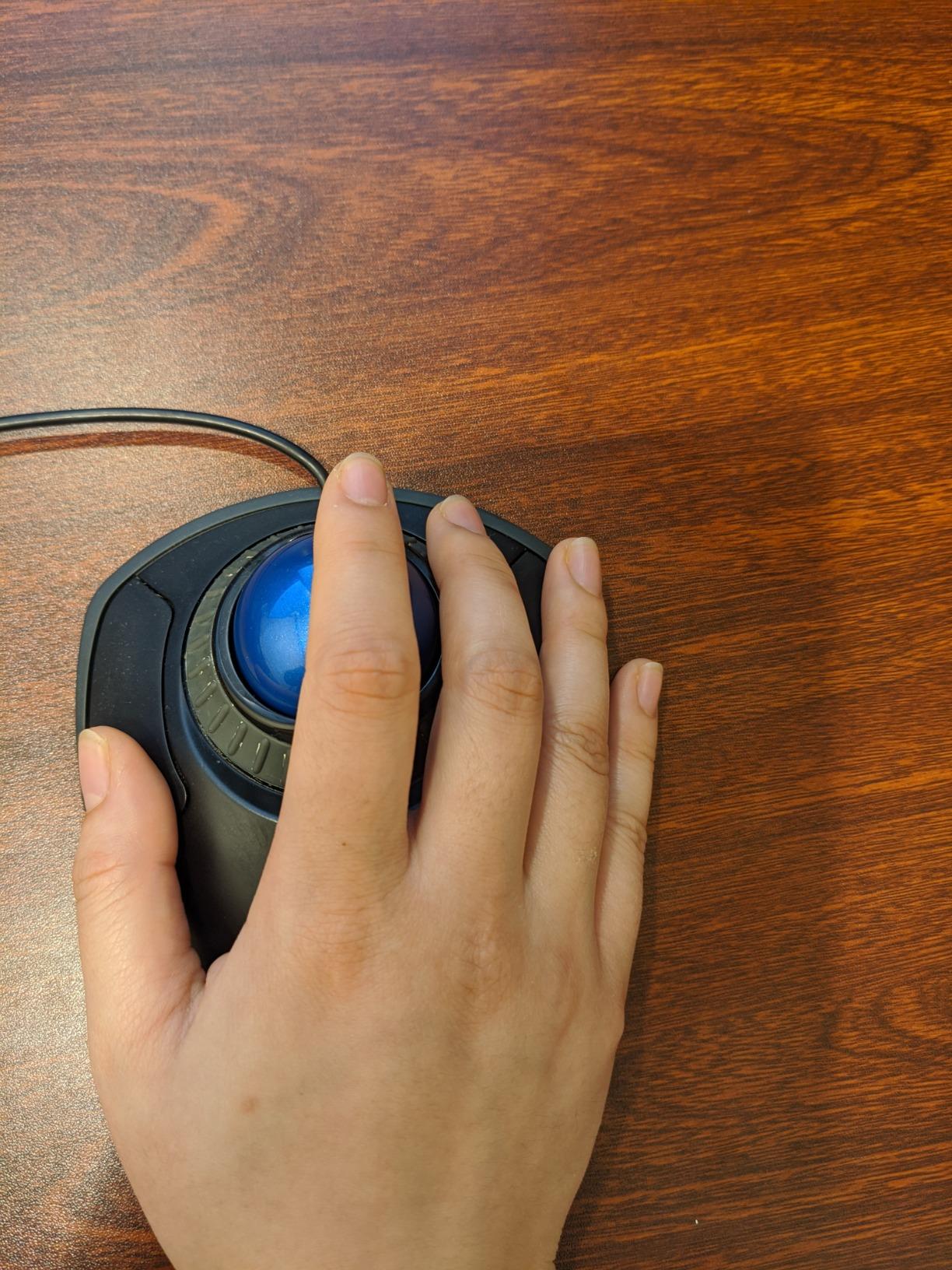 Kensington Orbit Trackball Mouse with Scroll Ring (K72337US), 4 1/2X5 1/2X2