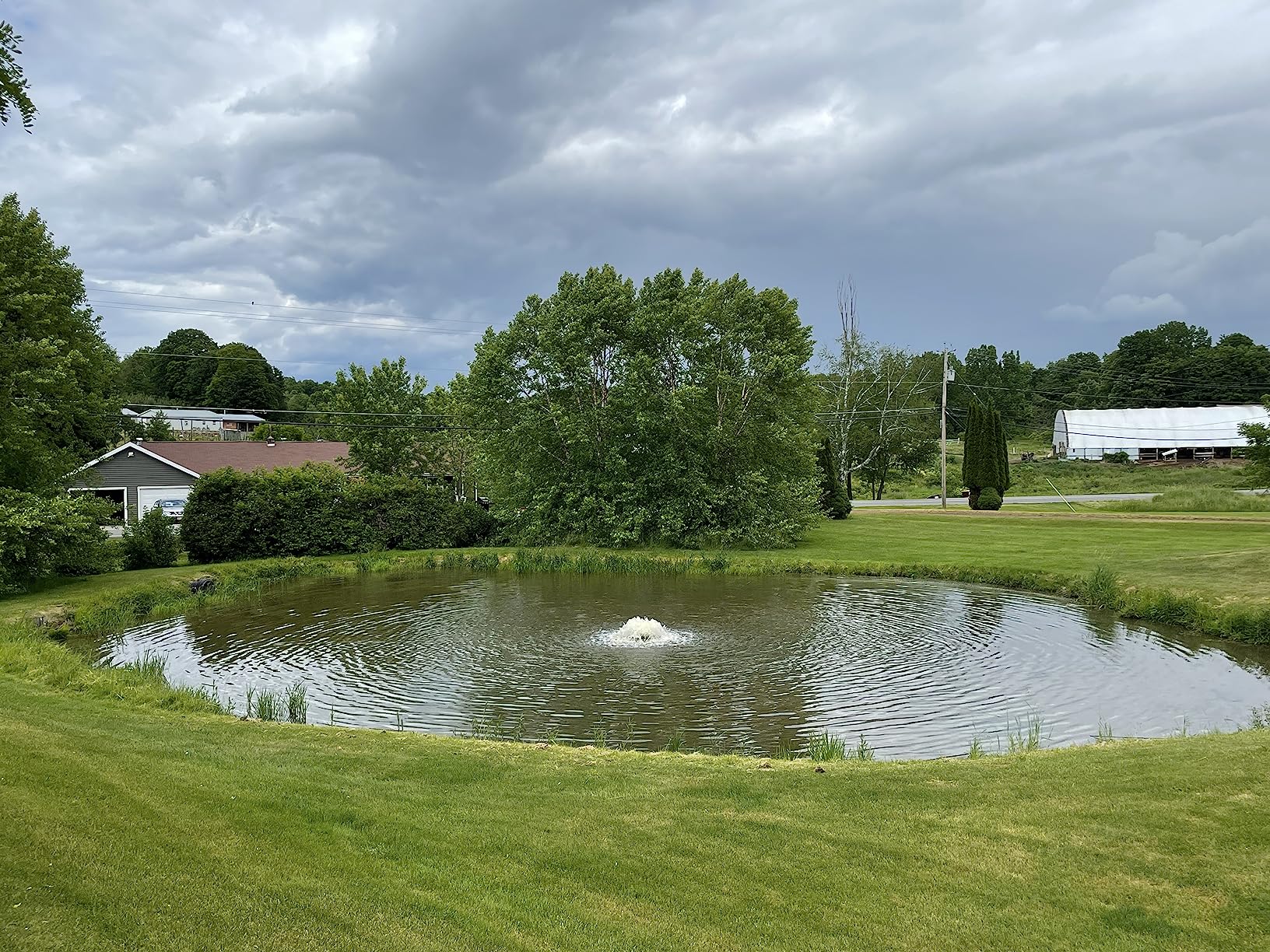 Kasco 1/2HP Surface Aerator - 120V with 100 ft Electric Power Cord | Efficient Surface Aeration For Lakes & Ponds customer photo 2