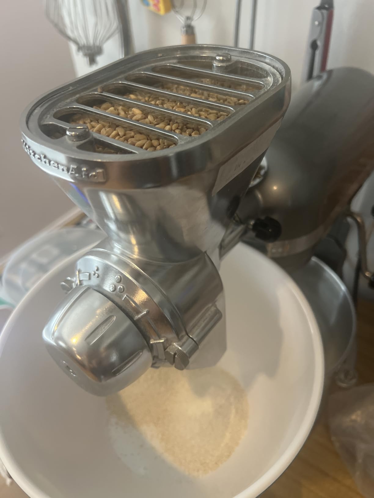 KitchenAid KGM All Metal Grain Mill Attachment customer photo 2