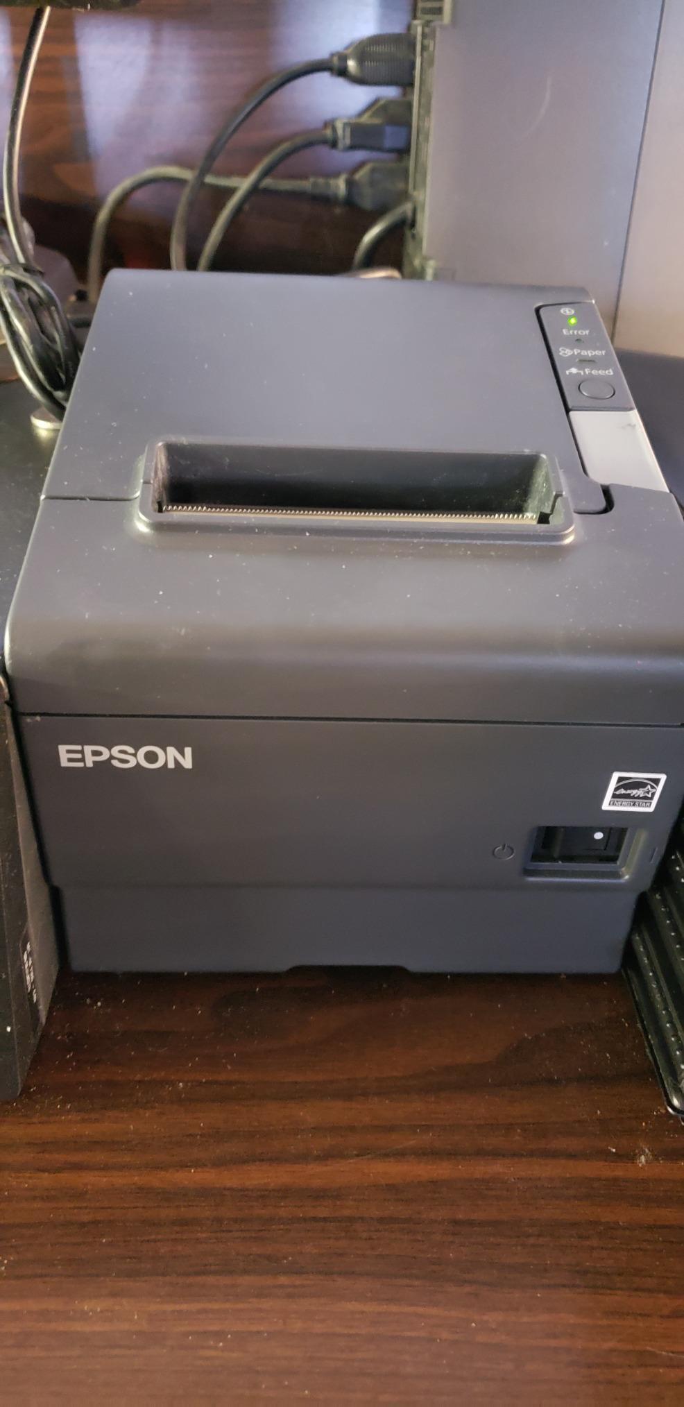 Epson C31CA85084 TM-T88V Thermal Receipt Printer (USB/Serial/PS180 Power Supply) customer photo 1