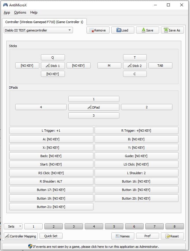 Logitech G F710 Wireless Gamepad, 2.4 GHz Wireless with USB Nano-Receiver, Controller Dual Vibration Feedback, 4 Switch D-Pad, PC - Grey/Black customer photo 1
