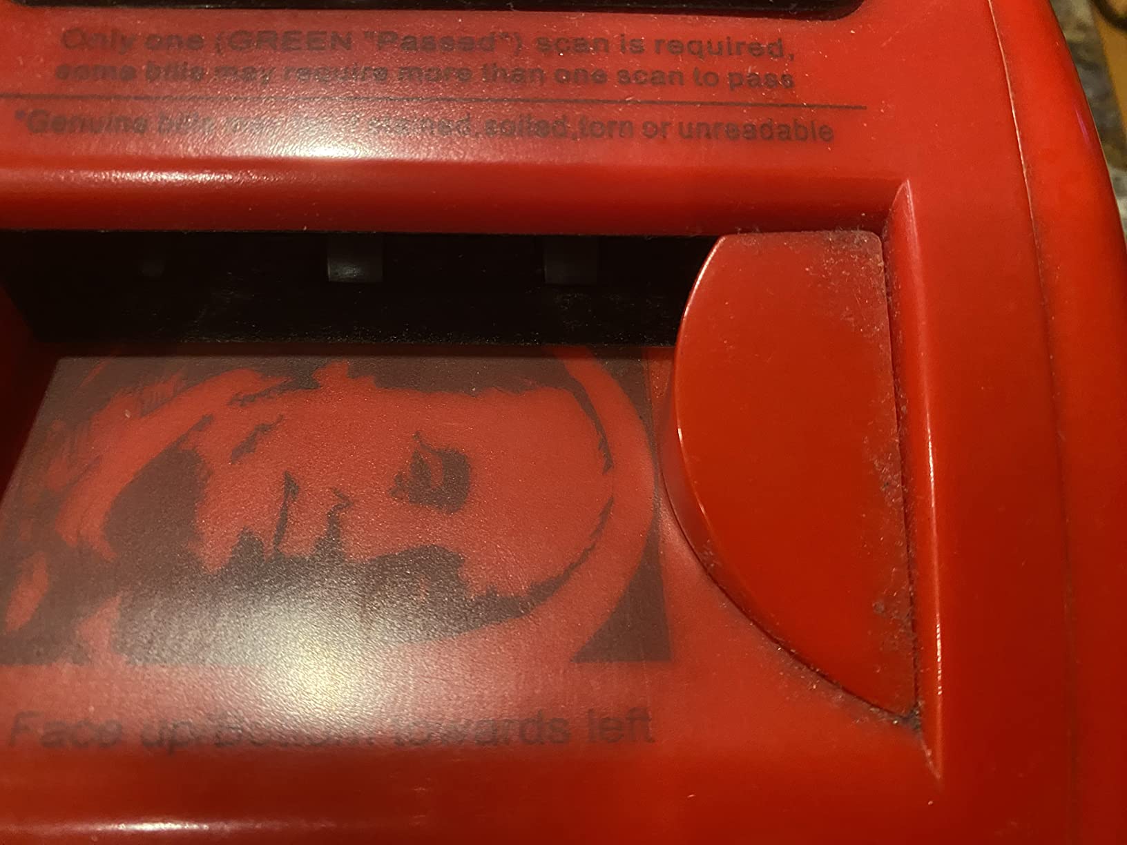 AccuBANKER D450 Counterfeit Money Checker Machine, Magnetic, Infrared, Watermark and Micro-Printing Detection in Less Than 1 Second with Audible and Visual Alert for Suspicious Bill customer photo 2