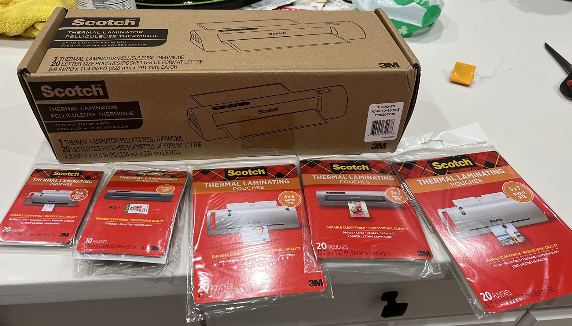 3M Laminator Kit With Every Size Laminating Pouch customer photo 2