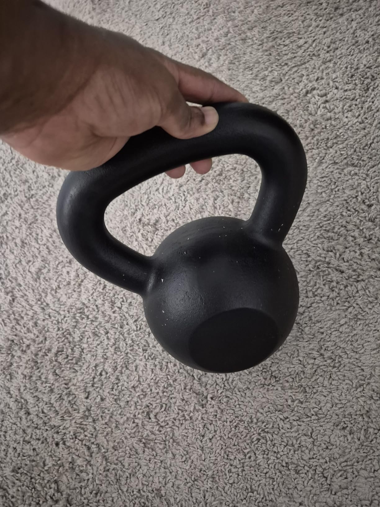 Yes4All Cast Iron Kettlebell, Strength Training Kettlebells 5-80 Lb for Full Body Workout, Push up, Strength Training customer photo 2