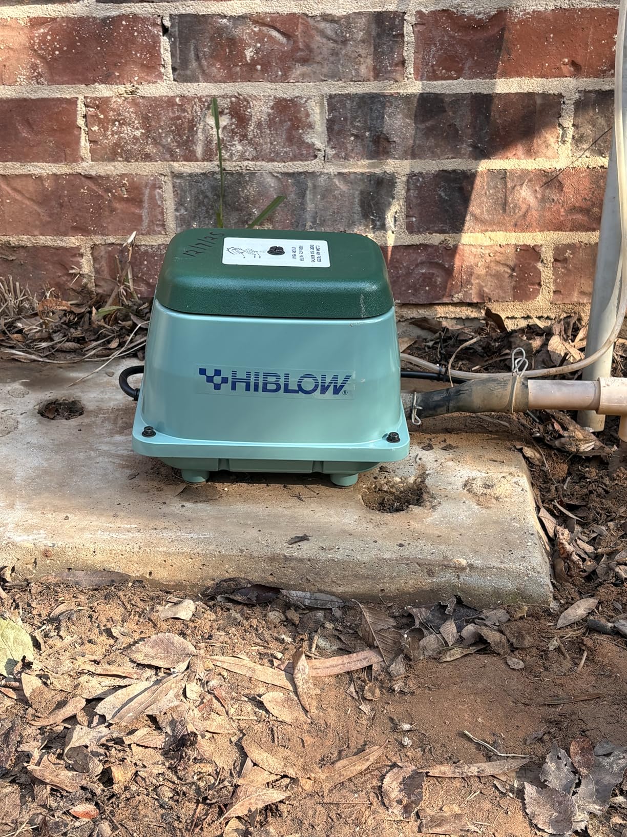 HIBLOW HP-80 Pond Aerator/Septic Linear Air Pump customer photo 1