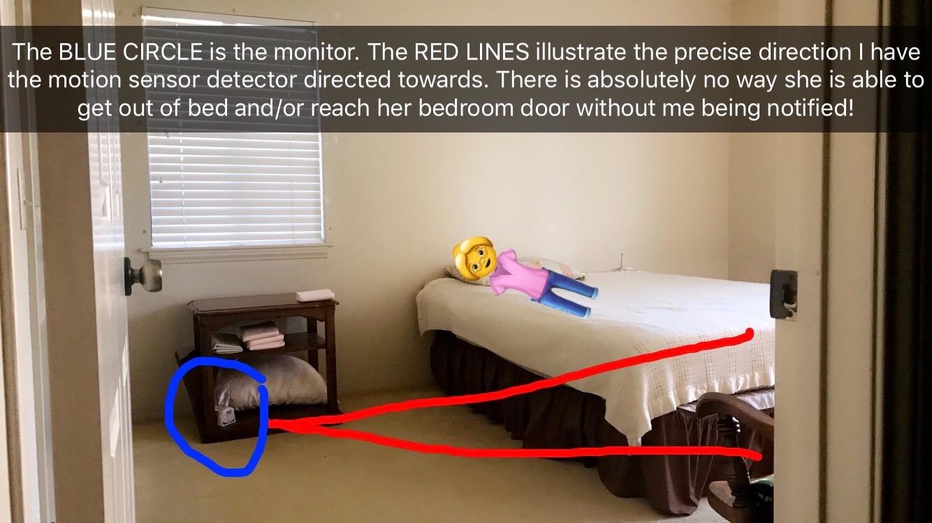 Smart Caregiver Wireless Motion Sensor Alarm System with Pager for Fall and Wandering Prevention | Mountable Motion Detector Alarm Alerts Medical Caregiver with Up to 300' Range | Bed or Door Movement customer photo 1