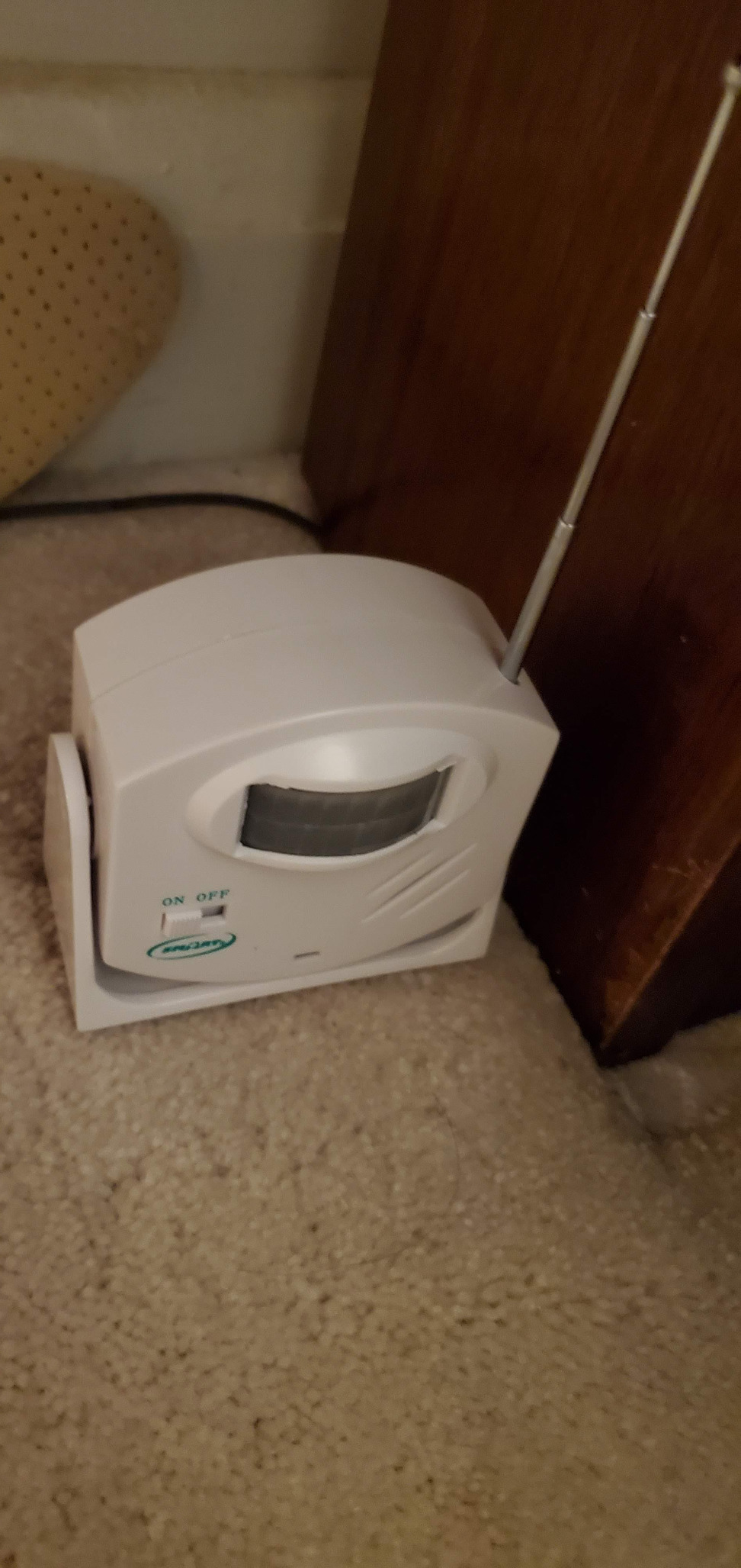 Smart Caregiver Wireless Motion Sensor Alarm System with Pager for Fall and Wandering Prevention | Mountable Motion Detector Alarm Alerts Medical Caregiver with Up to 300' Range | Bed or Door Movement customer photo 2