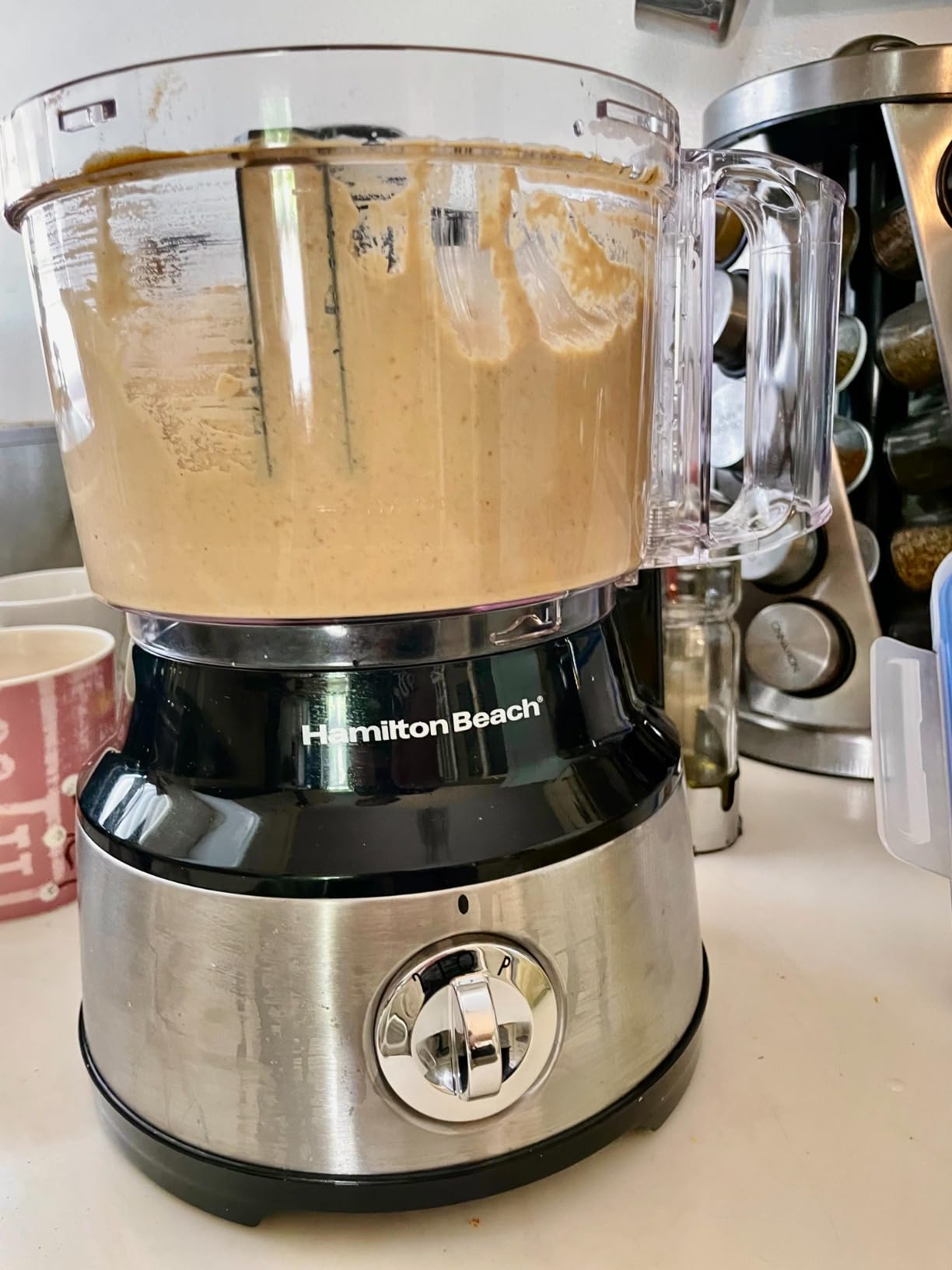 Hamilton Beach Food Processor & Vegetable Chopper for Slicing, Shredding, Mincing, and Puree, 10 Cups + Easy Clean Bowl Scraper, Black and Stainless Steel (70730) customer photo 2