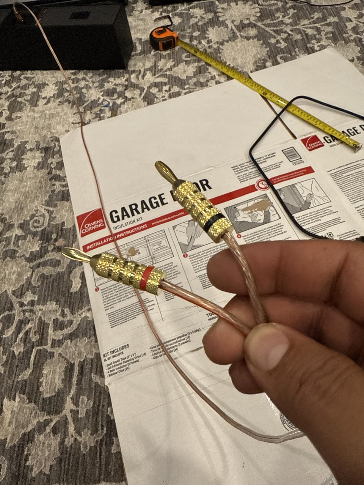 Monoprice Gold Plated Speaker Banana Plugs - 5 Pairs - Closed Screw Type, For Speaker Wire, Home Theater, Wall Plates And More customer photo 2