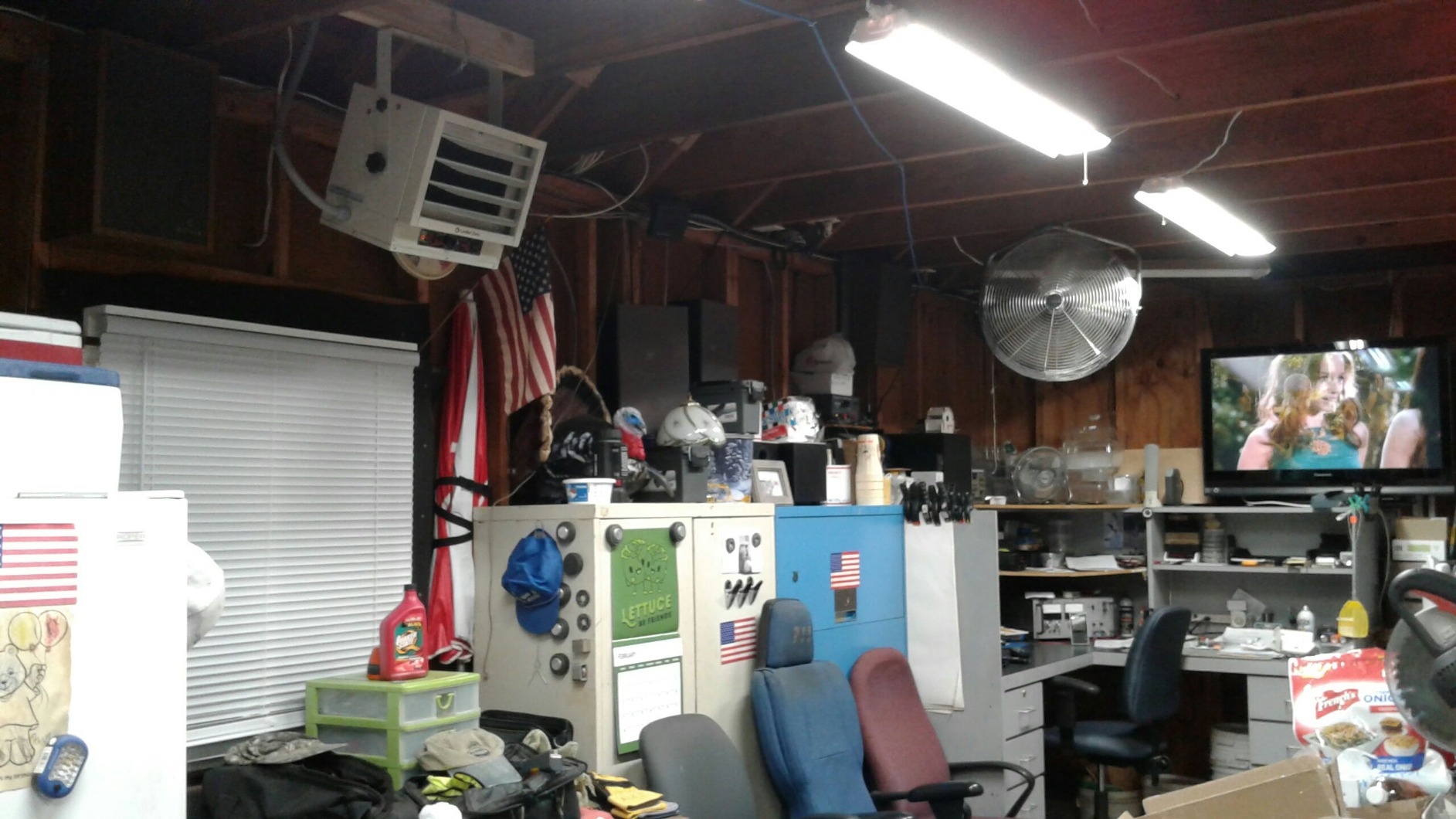 Comfort Zone Hard-Wired Ceiling Mount Garage Electric Space Heater, Fan-Forced, 5,000 watt, 240 volt, Overheat Protection, Thermal Cut-Out Switch, Ideal for Workshop & Garage, ETL Compliant, CZ220 customer photo 2