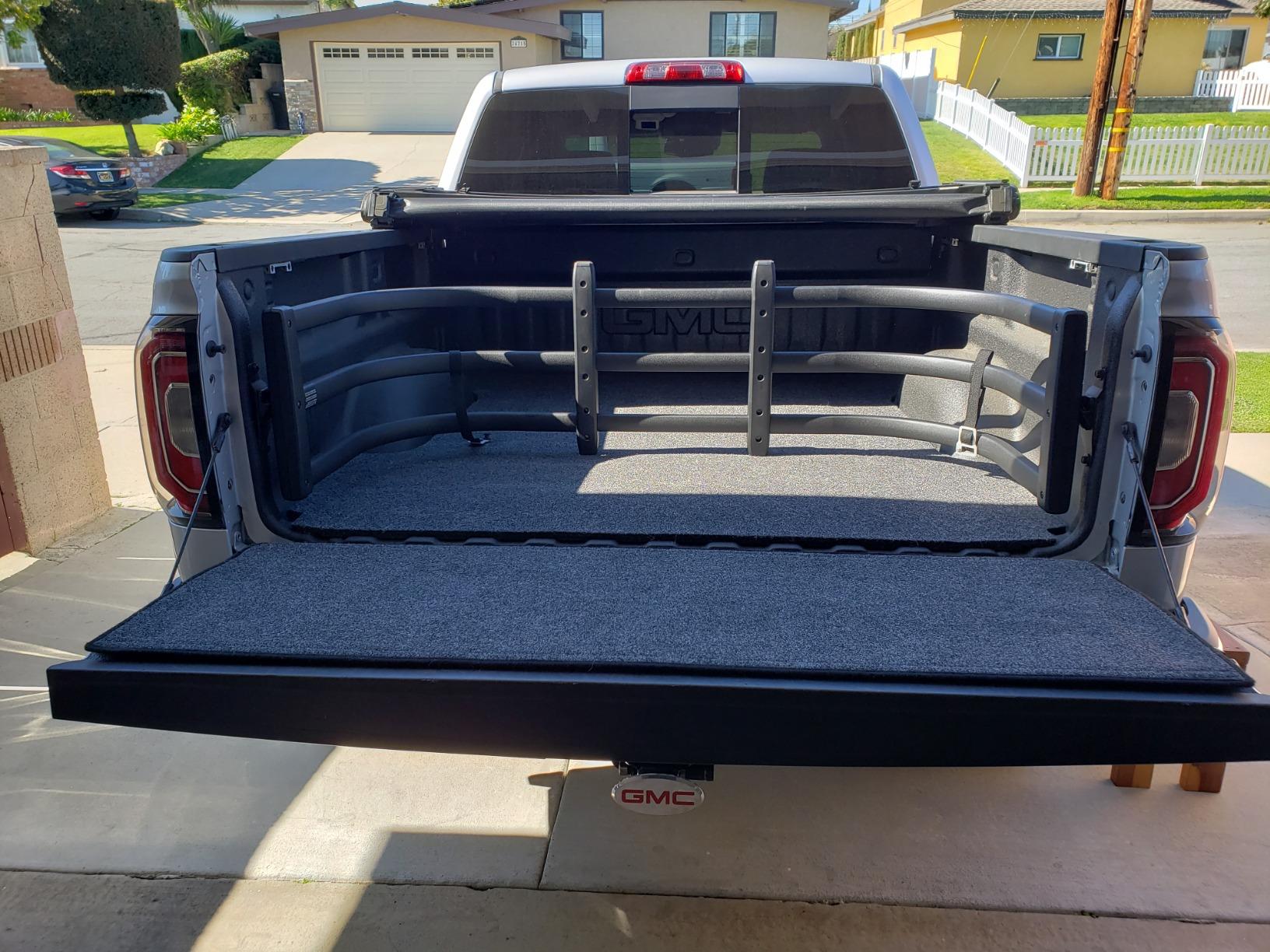 AMP Research RealTruck BedXTender HD Max | 74815-01A | Fits 2007 - 2018 Chevrolet Silverado 1500 & GMC Sierra 1500; 2007 - 2019 Silverado/Sierra 2500 HD/3500 HD; 2019 Silverado/Sierra 1500 LD/Limited customer photo 1