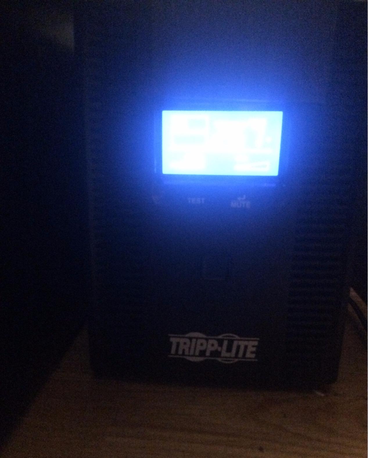 Eaton Tripp Lite Series OMNI1500LCDT 1500VA UPS Battery Backup Computer Uninterruptible Power Supply Units & Surge Protector, 810W, 10 Outlets, AVR, LCD Screen, 3 Year Warranty & $250,000 Insurance customer photo 2