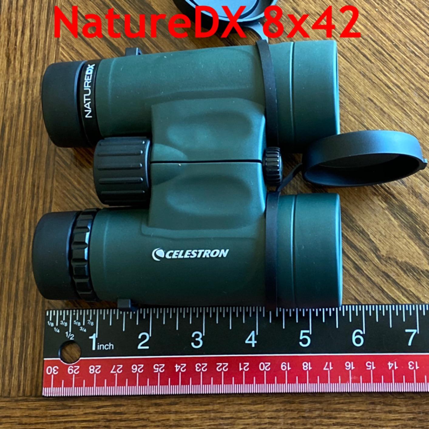 Celestron - Nature DX 8x42 Binoculars - Ideal for Birding and Outdoors - 42mm Objective Lenses - Wide 7.4 deg Field of View - BaK-4 Prisms - Fully Multi-Coated - Waterproof and Fogproof customer photo 2