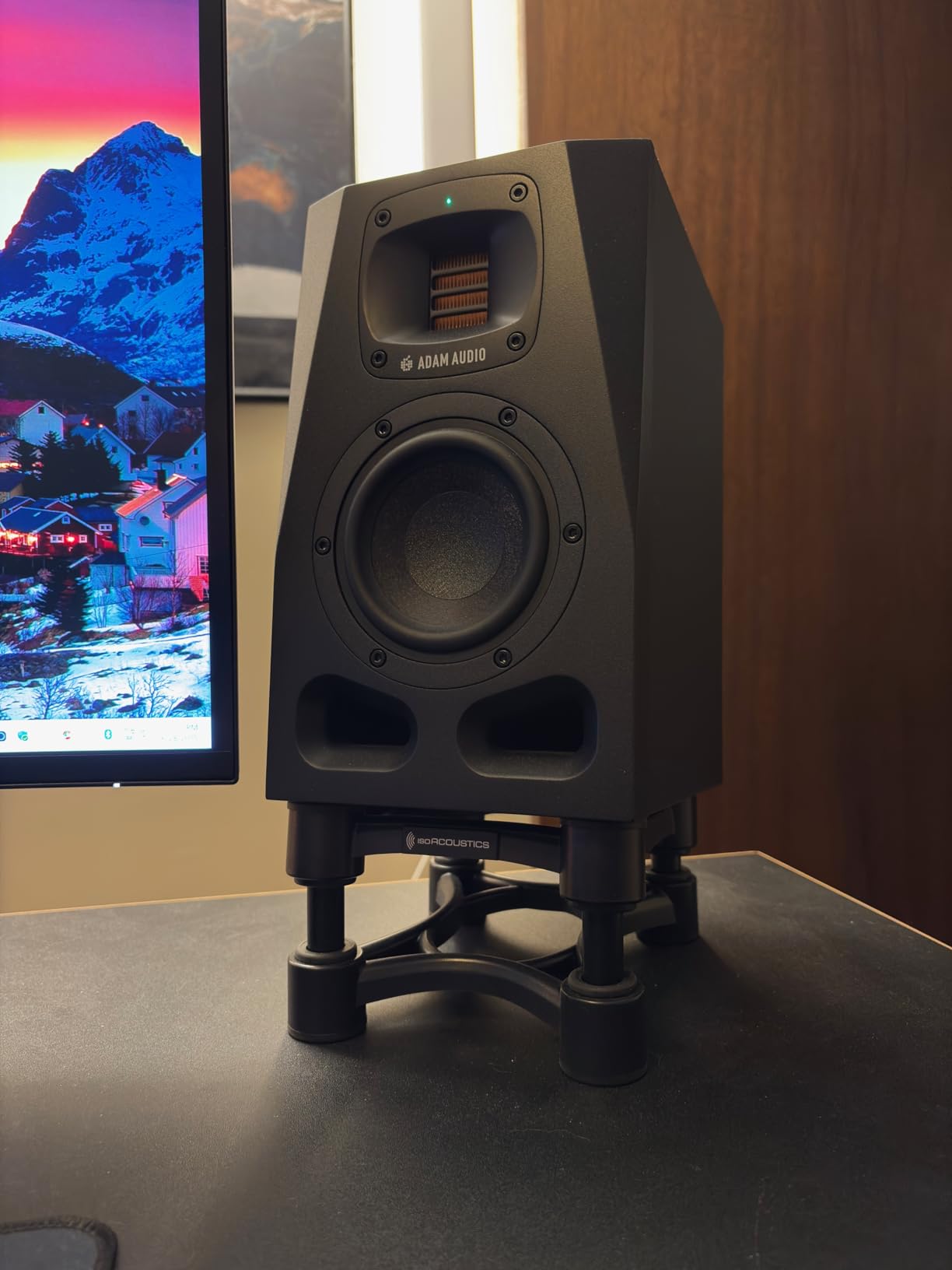 IsoAcoustics Iso-Stand Series Speaker Isolation Stands with Height & Tilt Adjustment: Iso-130 (5.1