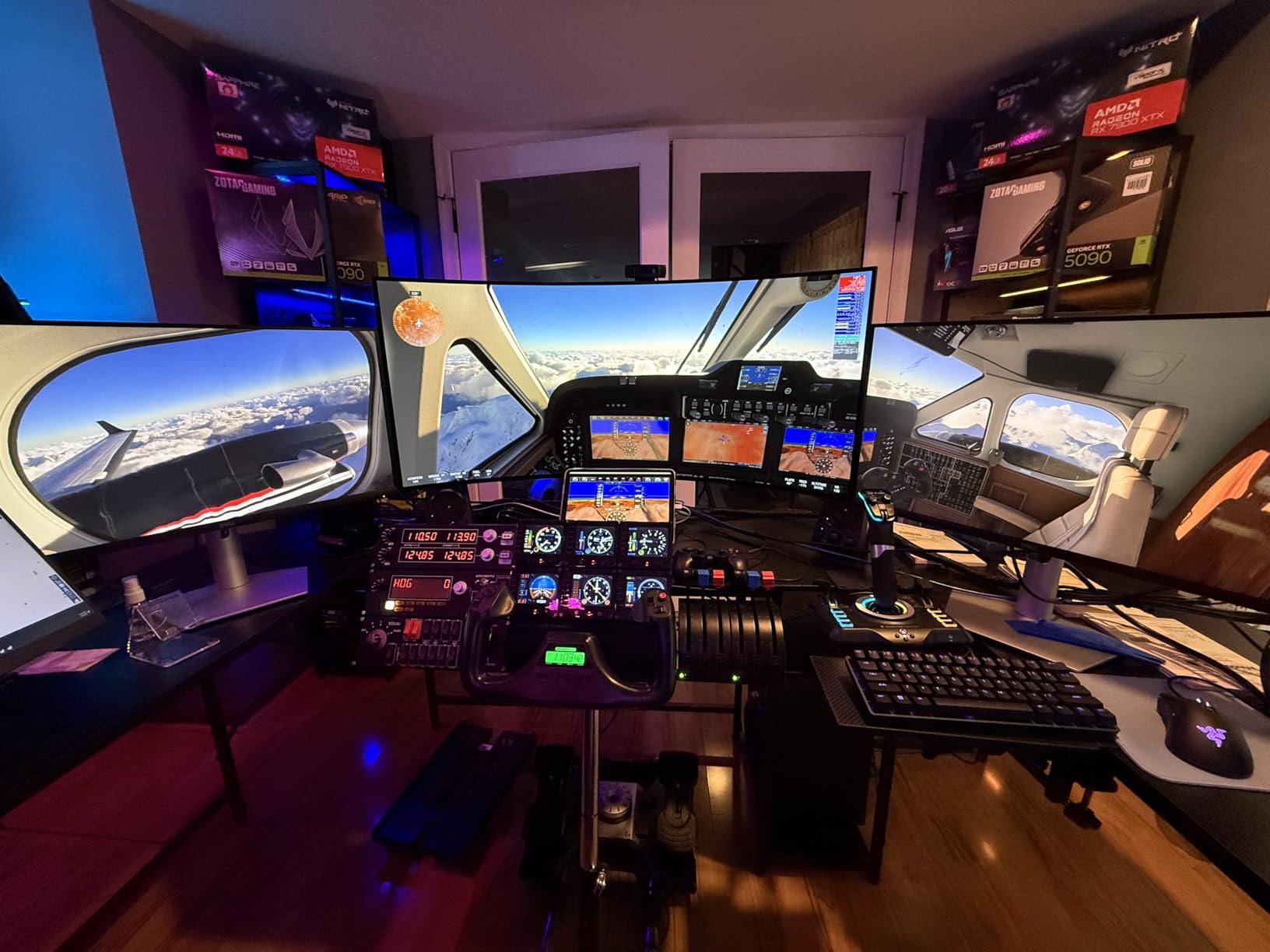 Wheel Stand Pro S Flight Stand Compatible With G Saitek Pro Flight Yoke Support; Deluxe V2; Wheel Stand Only Flight System Not included. Not Compatible w/Honeycomb customer photo 1