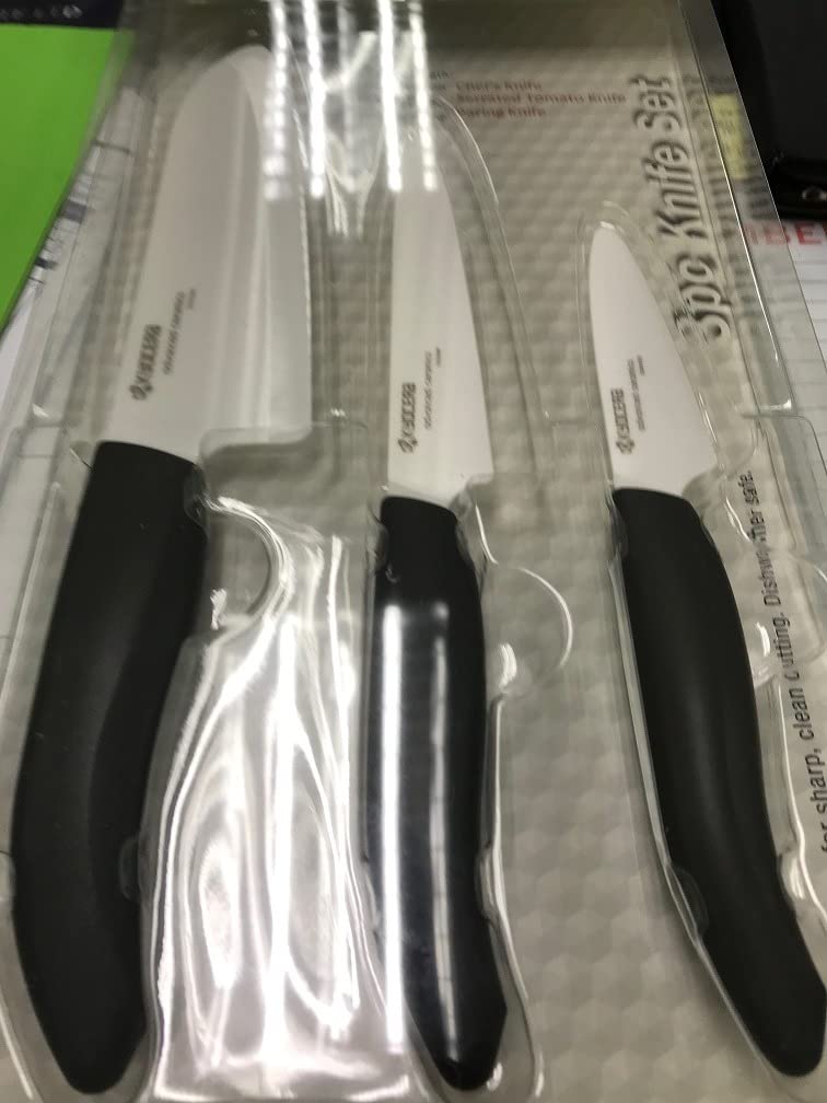 Kyocera Advanced Ceramics Revolution Series 3-Piece Ceramic Knife Set customer photo 2