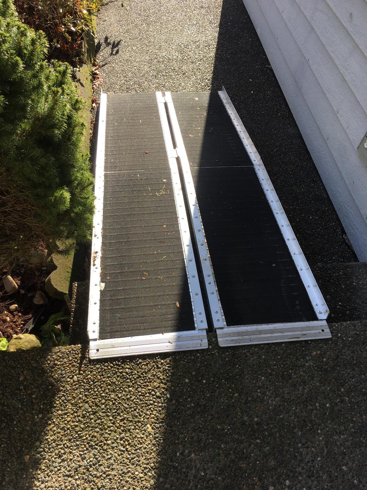 6' Portable Wheelchair Ramp, 600 lb Cap, Titan Ramps customer photo 1