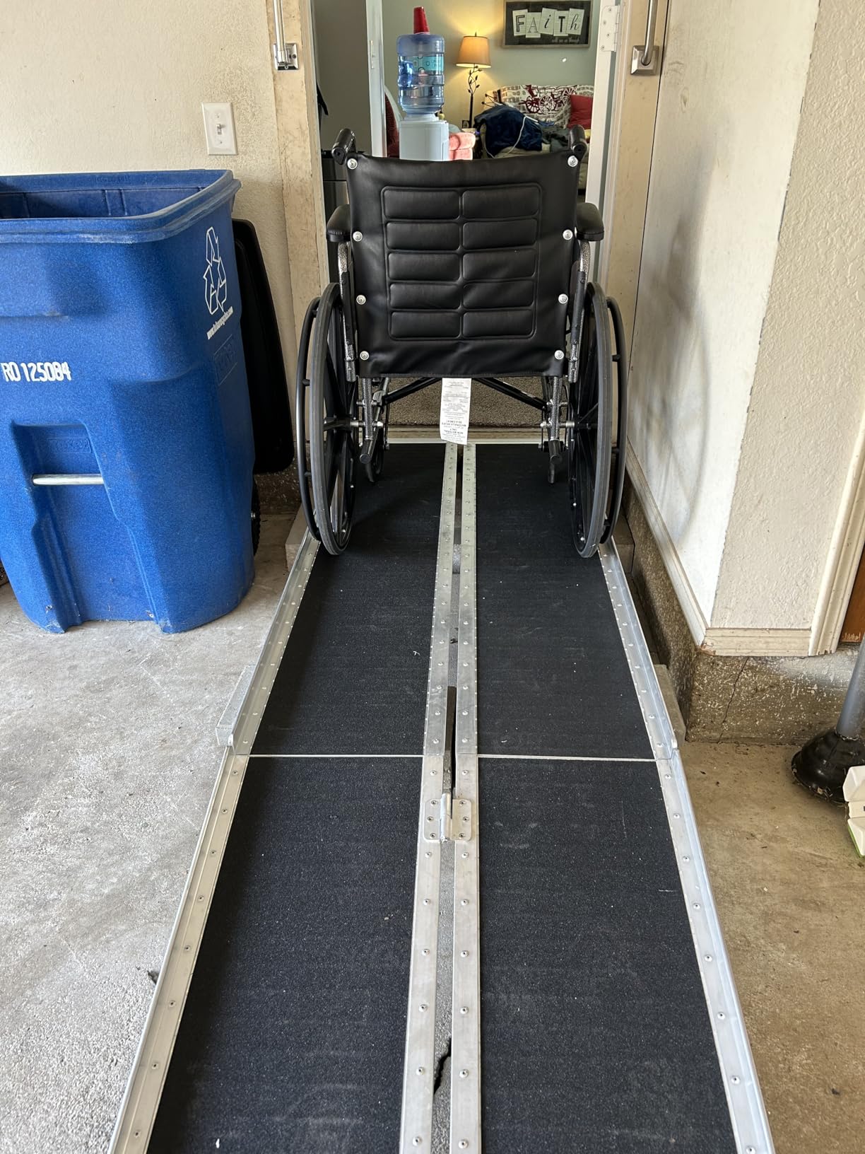 6' Portable Wheelchair Ramp, 600 lb Cap, Titan Ramps customer photo 2