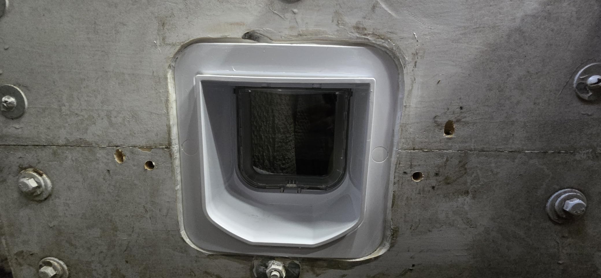 SureFlap DualScan Microchip Cat Door - Door Opening is 4 3/4