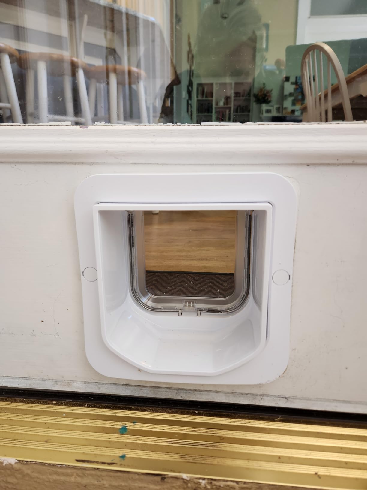 SureFlap DualScan Microchip Cat Door - Door Opening is 4 3/4