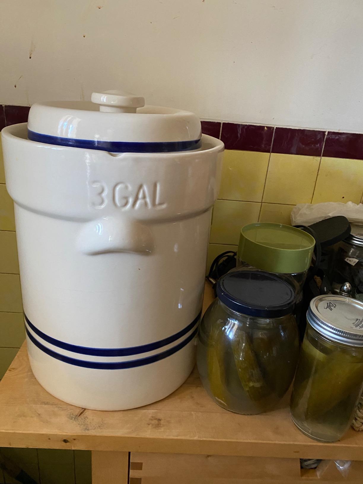 Ohio Stoneware 3-Gallon Fermentation Crock Complete Kit customer photo 2