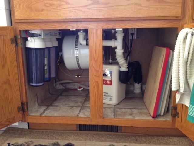 Express Water RO5DX Reverse Osmosis Filtration NSF Certified 5 Stage RO System with Faucet and Tank - Under Sink Water Plus 4 Filters - 50 GPD customer photo 1