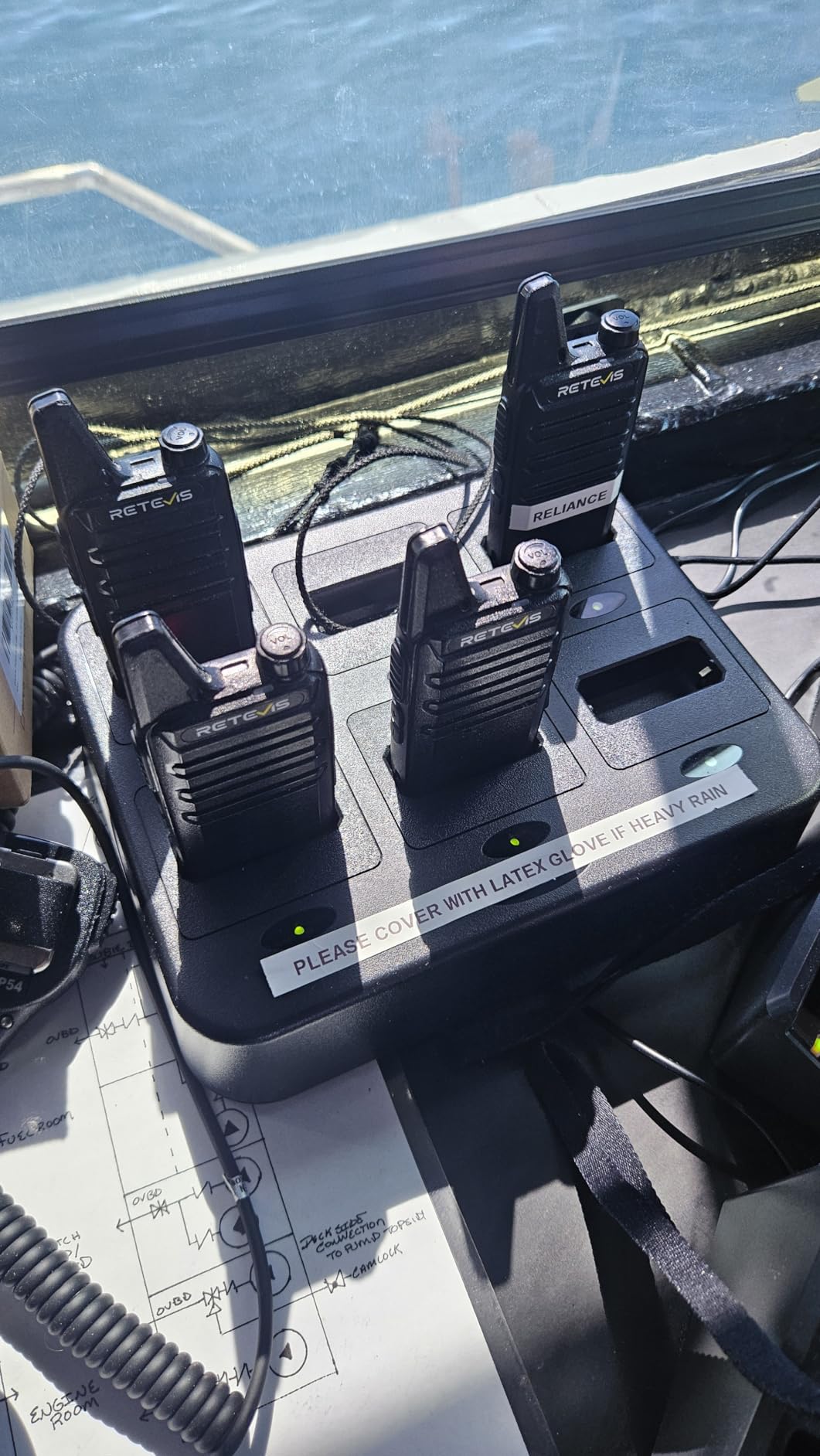 Retevis RT22 Walkie Talkies Rechargeable Hands Free 2 Way Radios Two-Way Radio (6 Pack) with 6 Way Multi Gang Charger customer photo 1