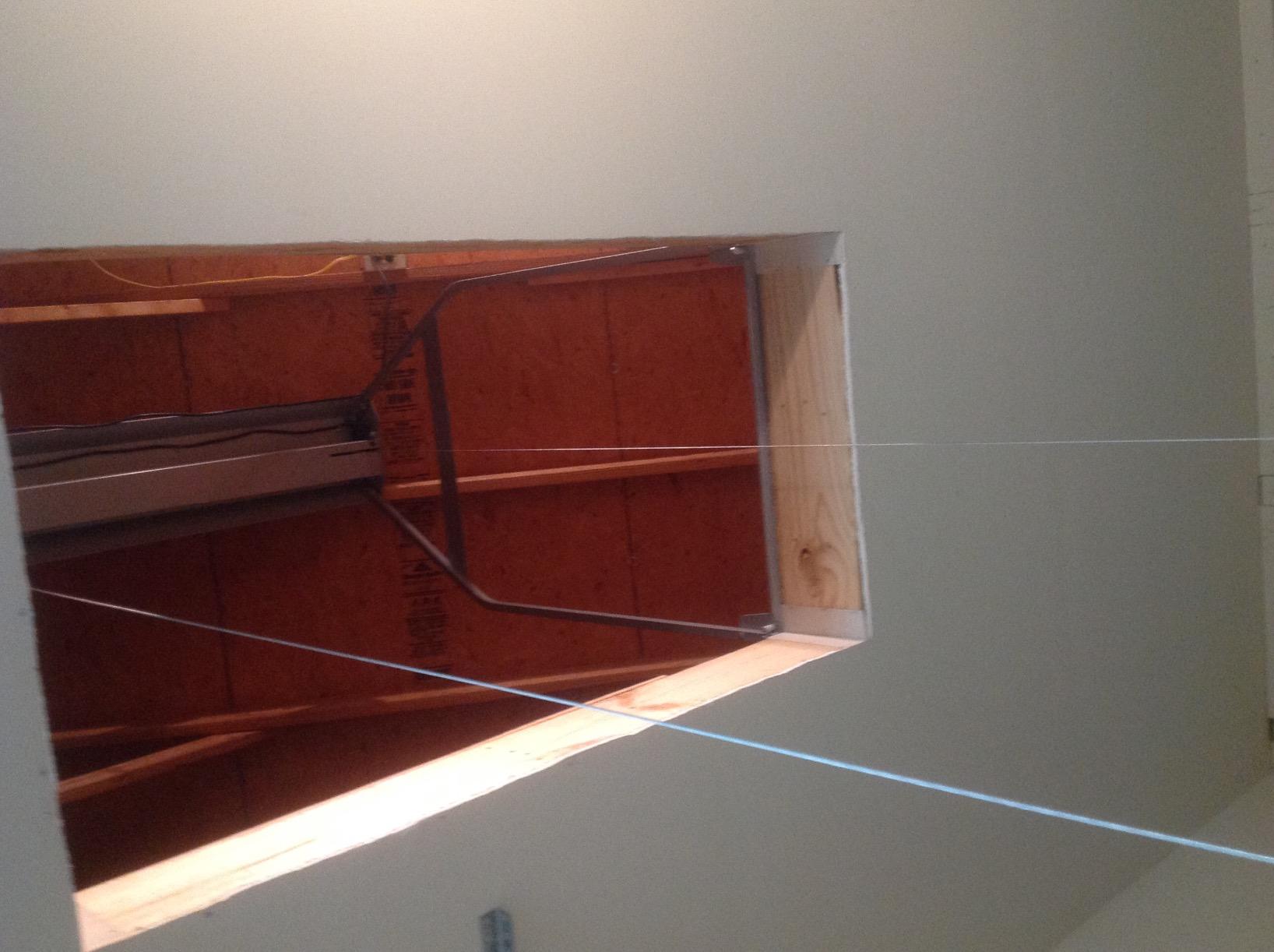 Versa-Lift 32WH 11-14 Foot Attic Lift Platform, Garage Attic Elevator customer photo 2
