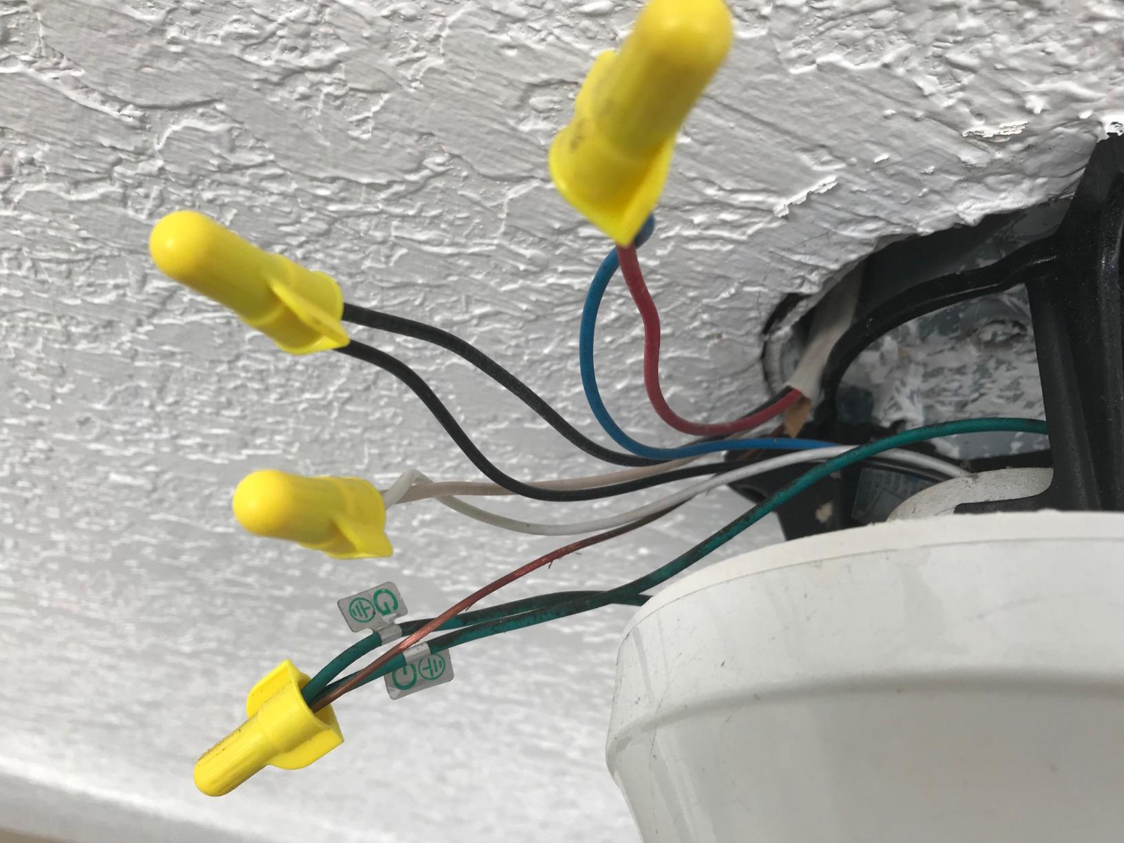 Honeywell Ceiling Fans Palm Island, 52 Inch Tropical Indoor Outdoor Ceiling Fan with No Light, Pull Chain, Dual Mounting Options, 5 Palm Leaf Blades, Wet-Rated - 50207-01 (Bronze) customer photo 2