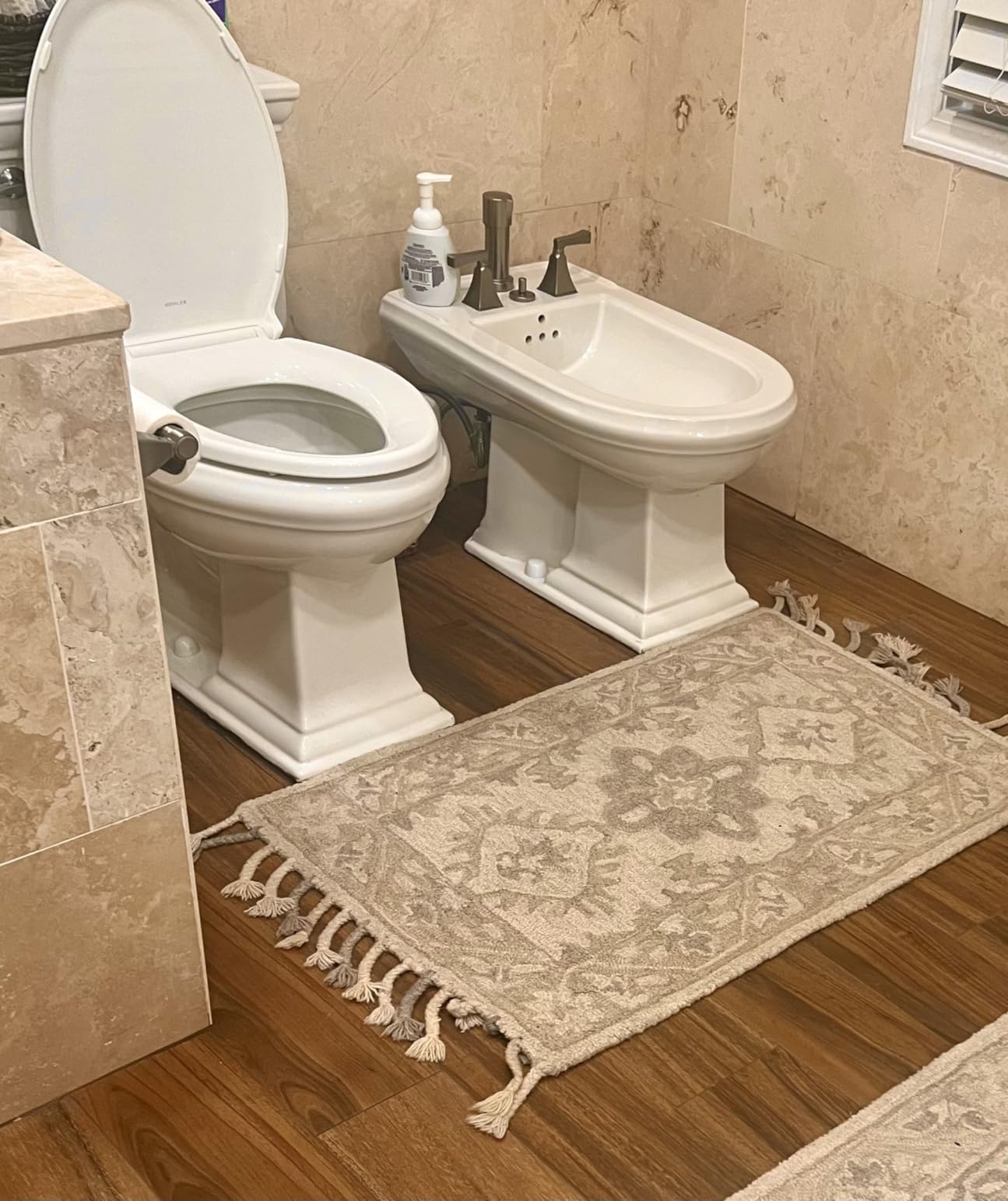 20 sqft Heating Mat System - 120V Electric Radiant Floor Heating System for Tile and Stone with Aube TH115-AF-120S Floor Sensing Thermostat customer photo 1