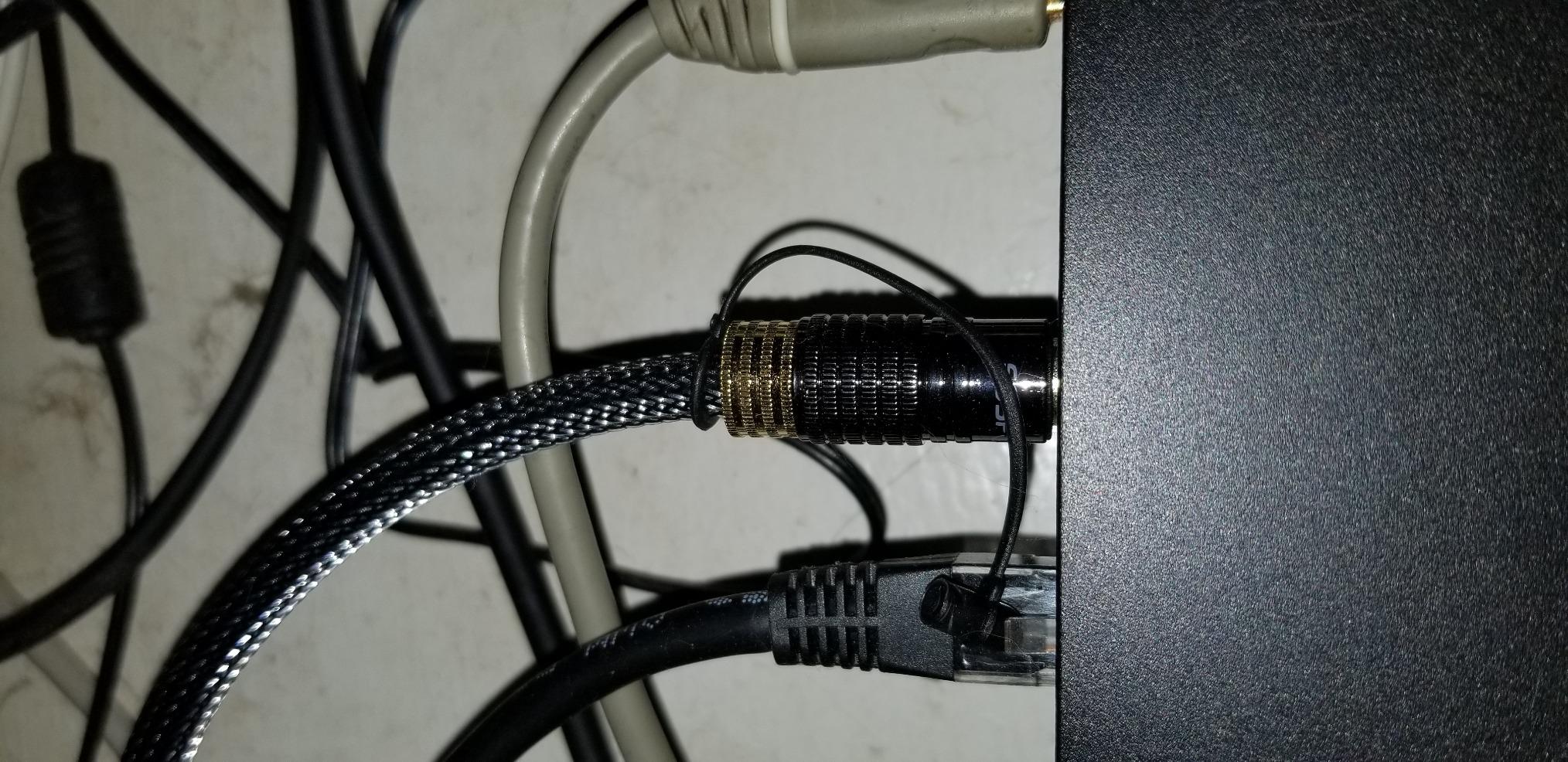 FosPower 24K Gold Plated Toslink Digital Fiber Optical Audio Cable (S/PDIF) - [Zero RFI & EMI Interference] Metal Connectors & Ultra Durable Nylon Braided Jacket (10ft) customer photo 1