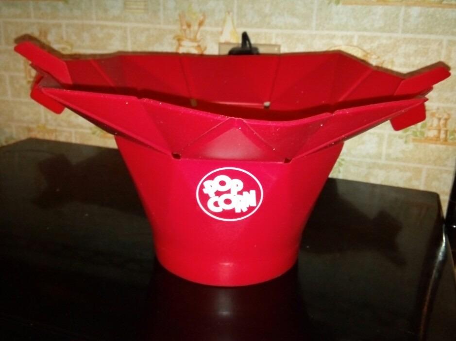 Chef'n PopTop Microwave Popcorn Popper (Cherry) customer photo 1