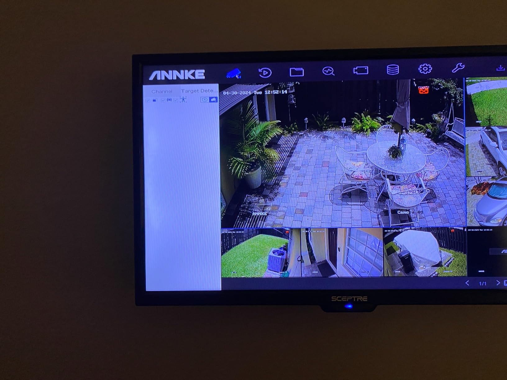 ANNKE 3K Lite Wired Security Camera System with AI Human/Vehicle Detection, H.265+ 8CH Surveillance DVR with 1TB Hard Drive and 8 x 1080p HD Outdoor CCTV Cameras, Color Night Vision, Smart Dual Light customer photo 2