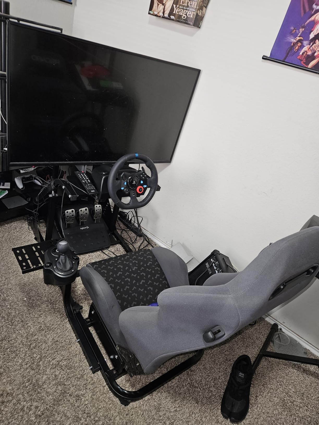 Logitech G Driving Force Shifter - Compatible with G29, G920 & G923 Racing Wheels for PlayStation 5, PlayStation 4, Xbox-Series X|S, Xbox-One, and PC customer photo 2