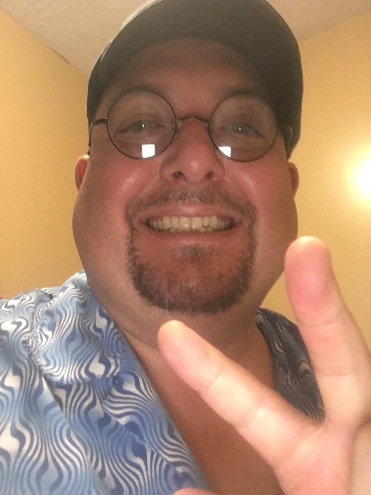 Pure Titanium Retro Round Optical Eyeglasses Frame 44-24-140 customer photo 1