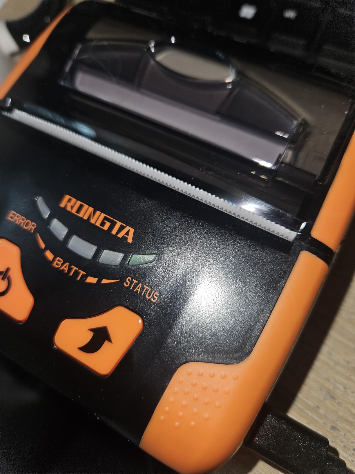 Rongta Portable 80mm POS Printer, Mobile Thermal Receipts Printer, USB&Bluetooth Connection, Compatible with Android Phone, Do Not Square/Ipad/Computer/Android Tablet(RPP300) customer photo 2