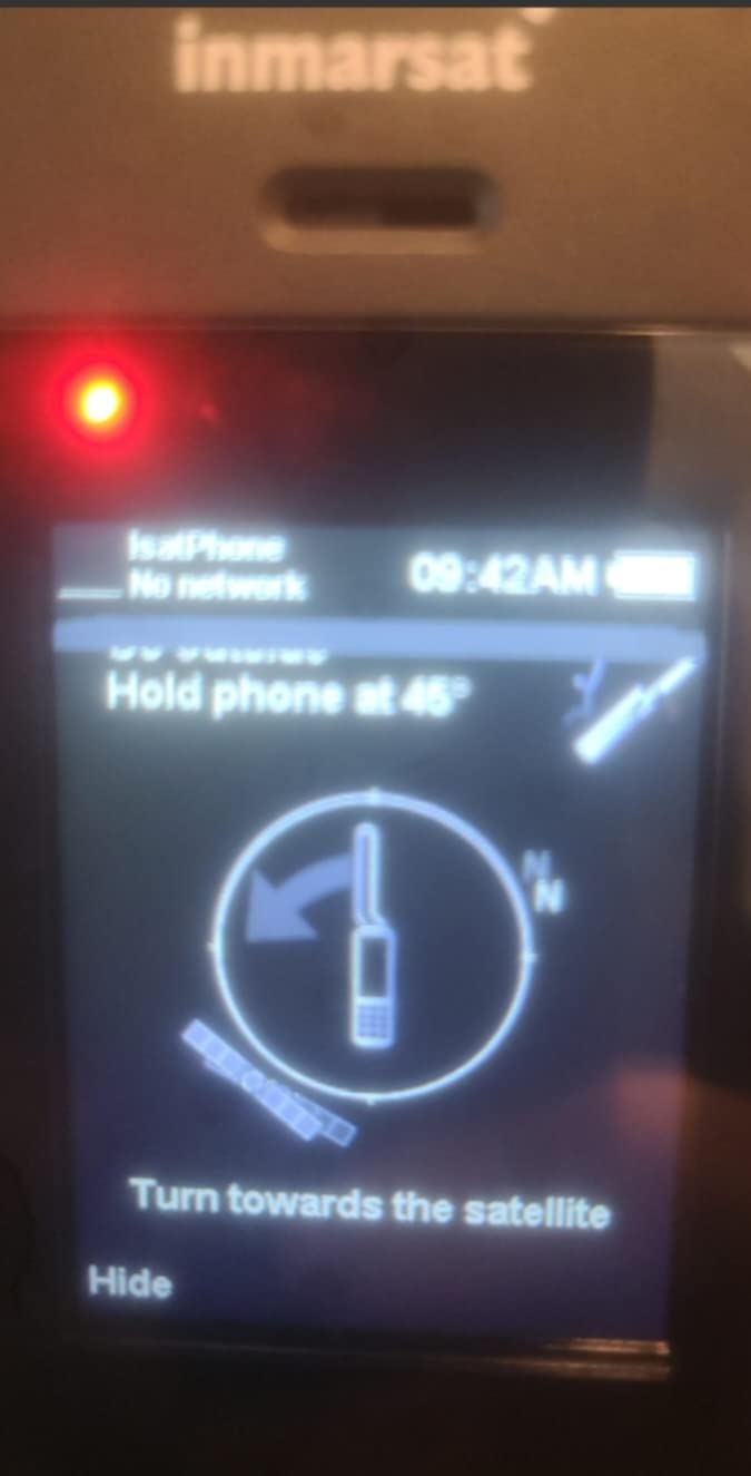 BlueCosmo Inmarsat IsatPhone 2.1 Satellite Phone Kit (SIM Included), unlocked - Global Coverage - Voice, SMS, GPS Tracking, Emergency SOS customer photo 2