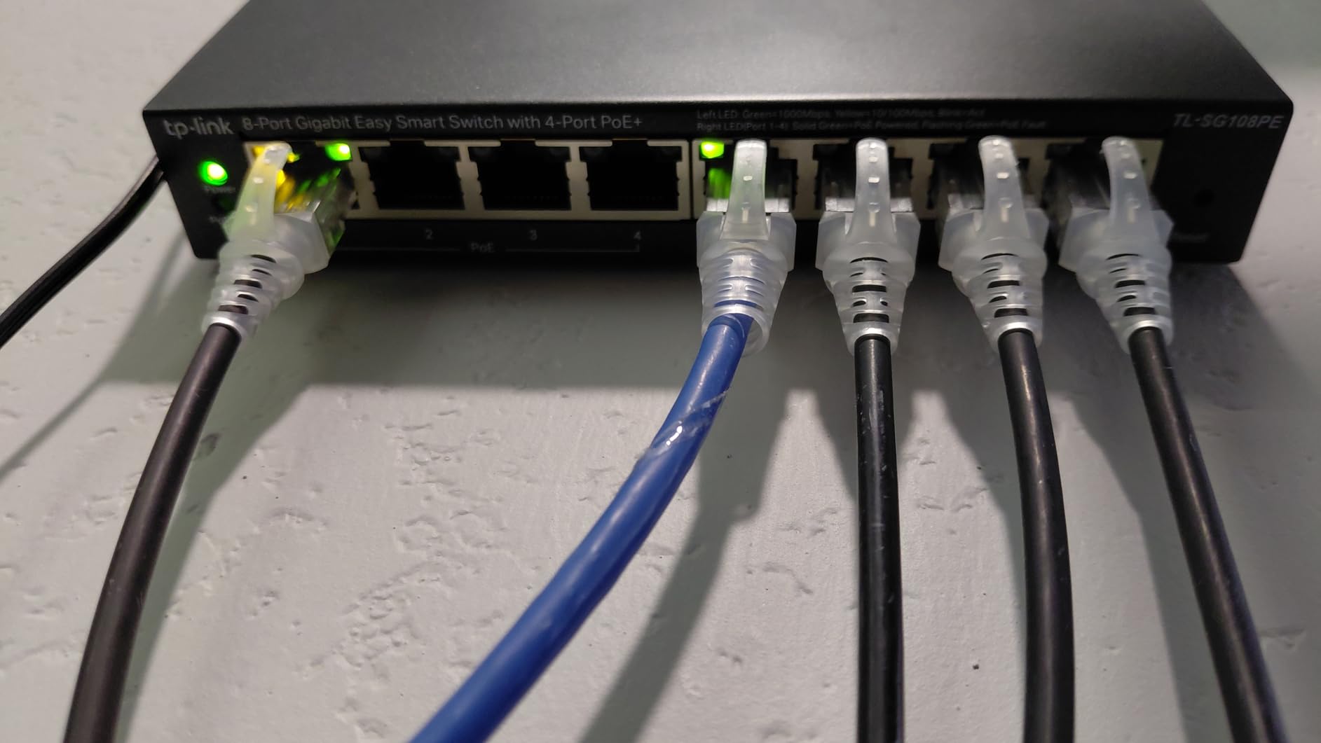 TP-Link TL-SG108PE - 8 Port Gigabit PoE Easy Smart Managed Switch customer photo 1