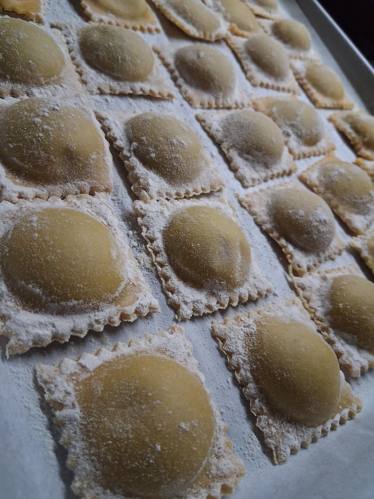 Bellemain Ravioli Maker Press | Pelmeni Mold, Pierogi Press, Potsticker Meat Pie Dumpling Maker, Ravioli Stamp Pasta Making Kit, Pasta Making Tools, Ravioli Press Mold | Makes 12 Ravioli, 1. 5