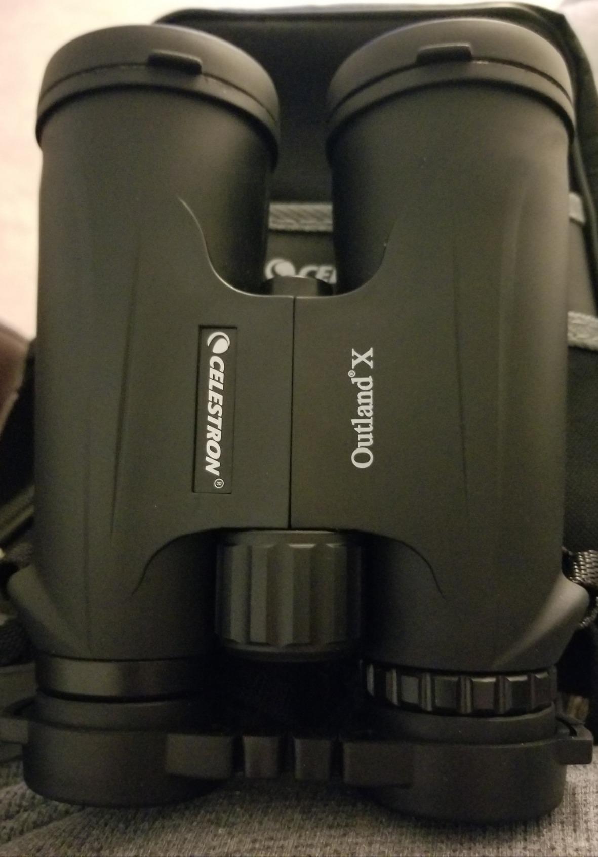 Celestron - Outland X 10x50 Binoculars - Ideal for Birding and Outdoors - 50mm Objective Lenses - 5.6 deg Field of View - BaK-4 Prisms - Multi-Coated - Waterproof and Fogproof customer photo 1