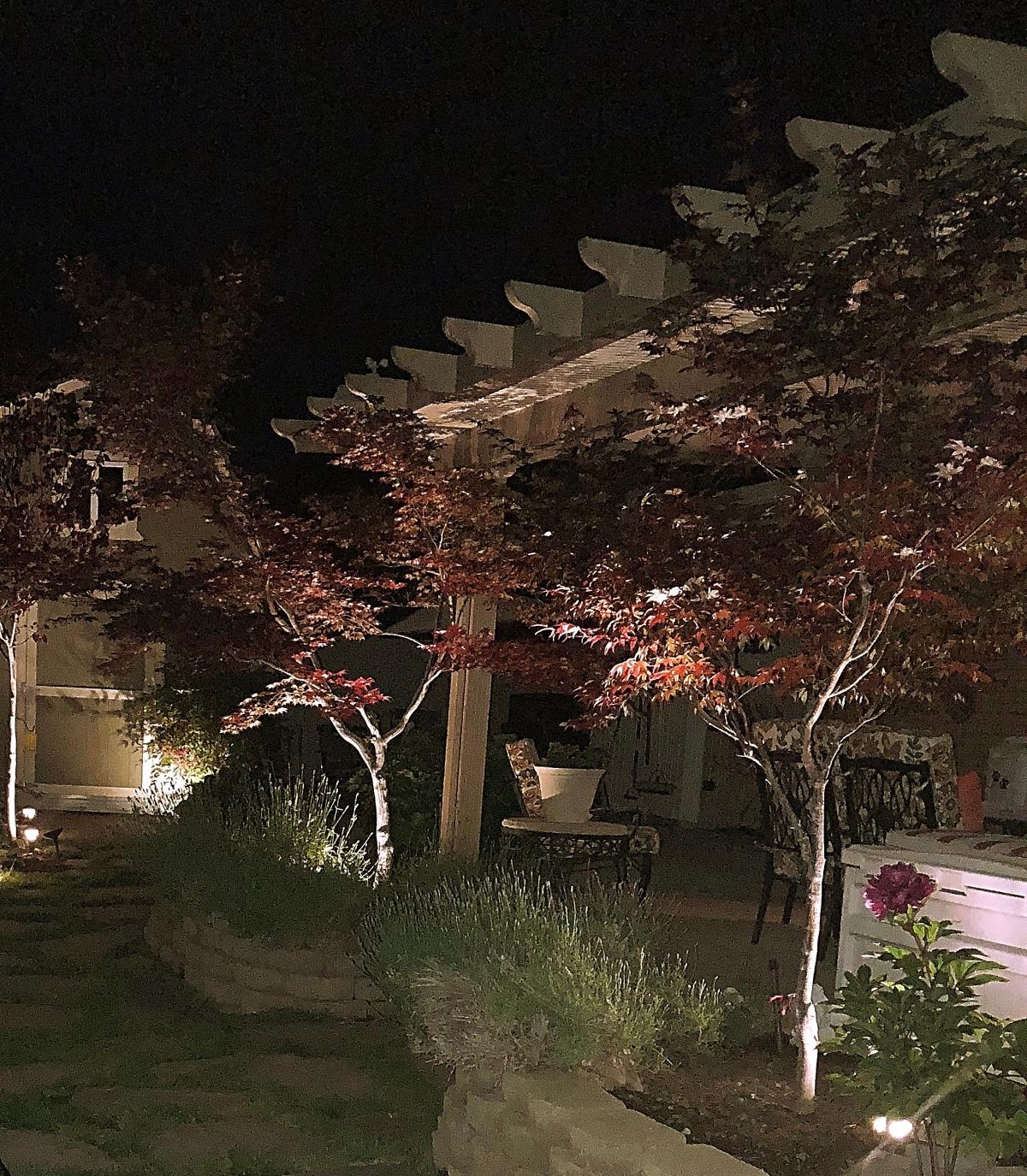 Malibu Low Voltage Well Lights 4W LED Outdoor Landscape Deck Lights 12V Well Light 200Lumen in-Ground Light 2800K Warm White with Connector & Stake for Step Tree Patio Yard Garden 1Pack customer photo 2