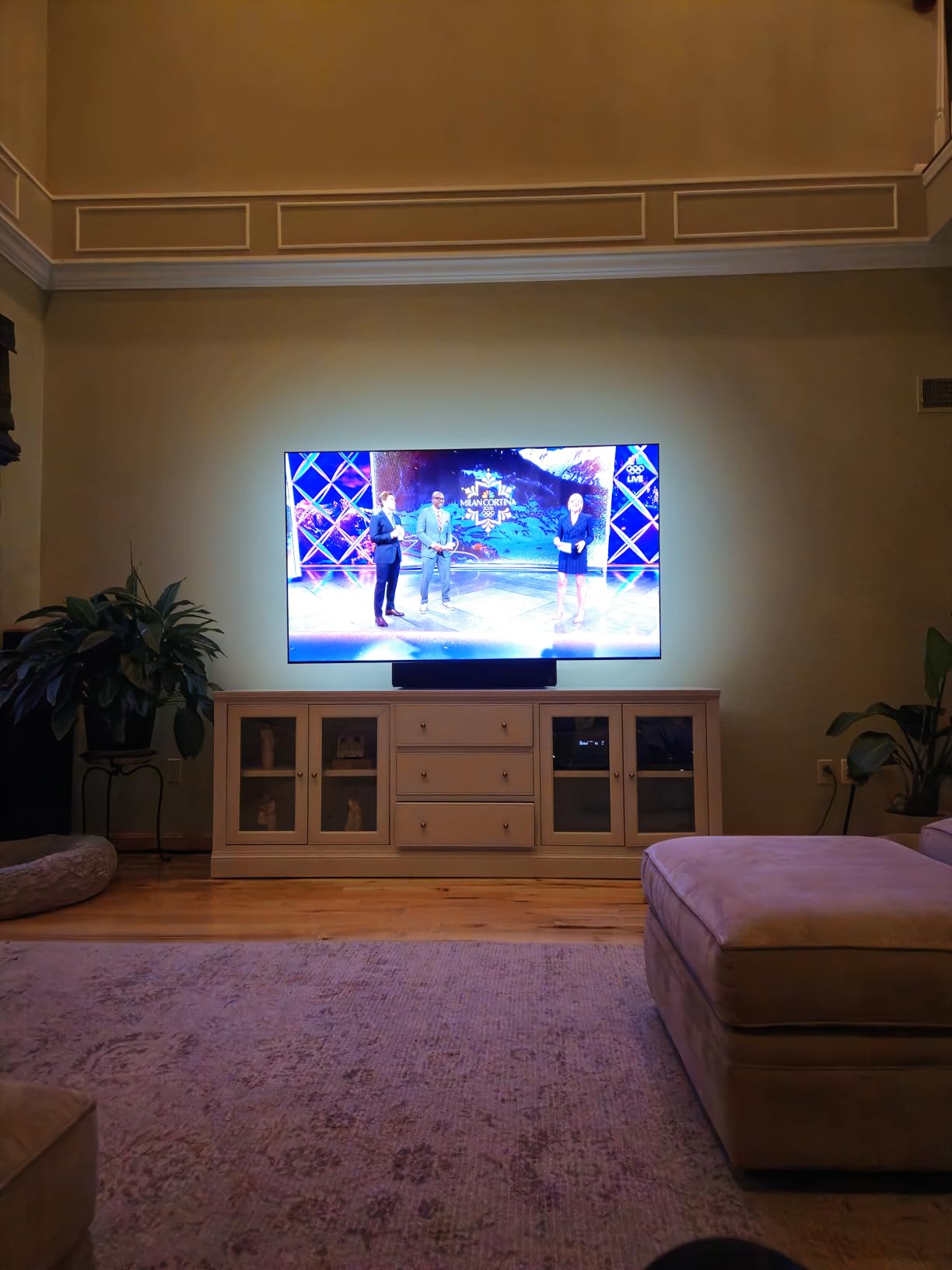 Luminoodle Color Bias Lighting, USB TV and Monitor Backlight LED Strip Lights Kit with Dimmer, Remote - 6.6 ft for 24