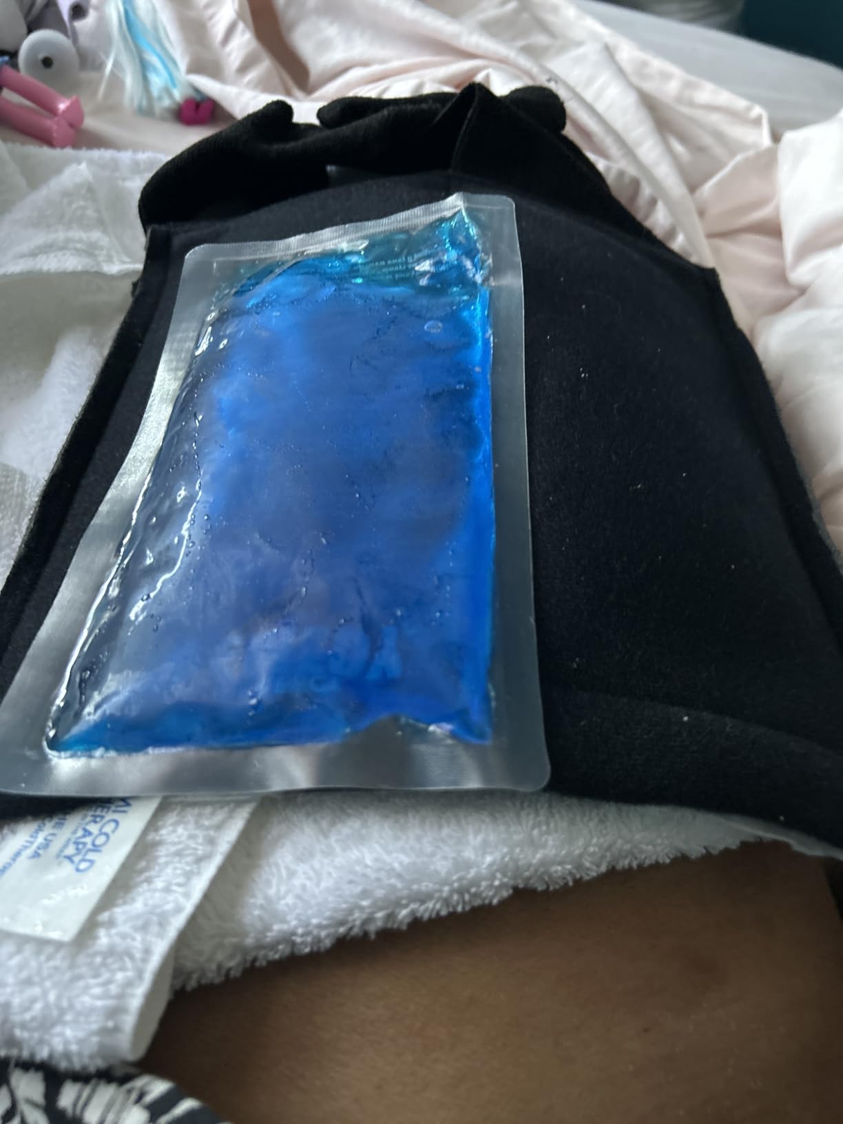 Perfect Remedy 2-Pack Gel Ice Packs for Injuries Reusable, Hot & Cold Pack that's Durable, Soft & Flexible, Fast Relief & Recovery (Blue, Reg 2PK) customer photo 1