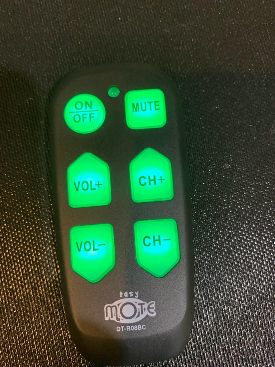 Universal Big Button TV Remote - EasyMote | DT-R08W. Backlit, Easy Use, Smart, Learning Television & Cable Box Controller, Perfect for Assisted Living Elderly Care customer photo 2